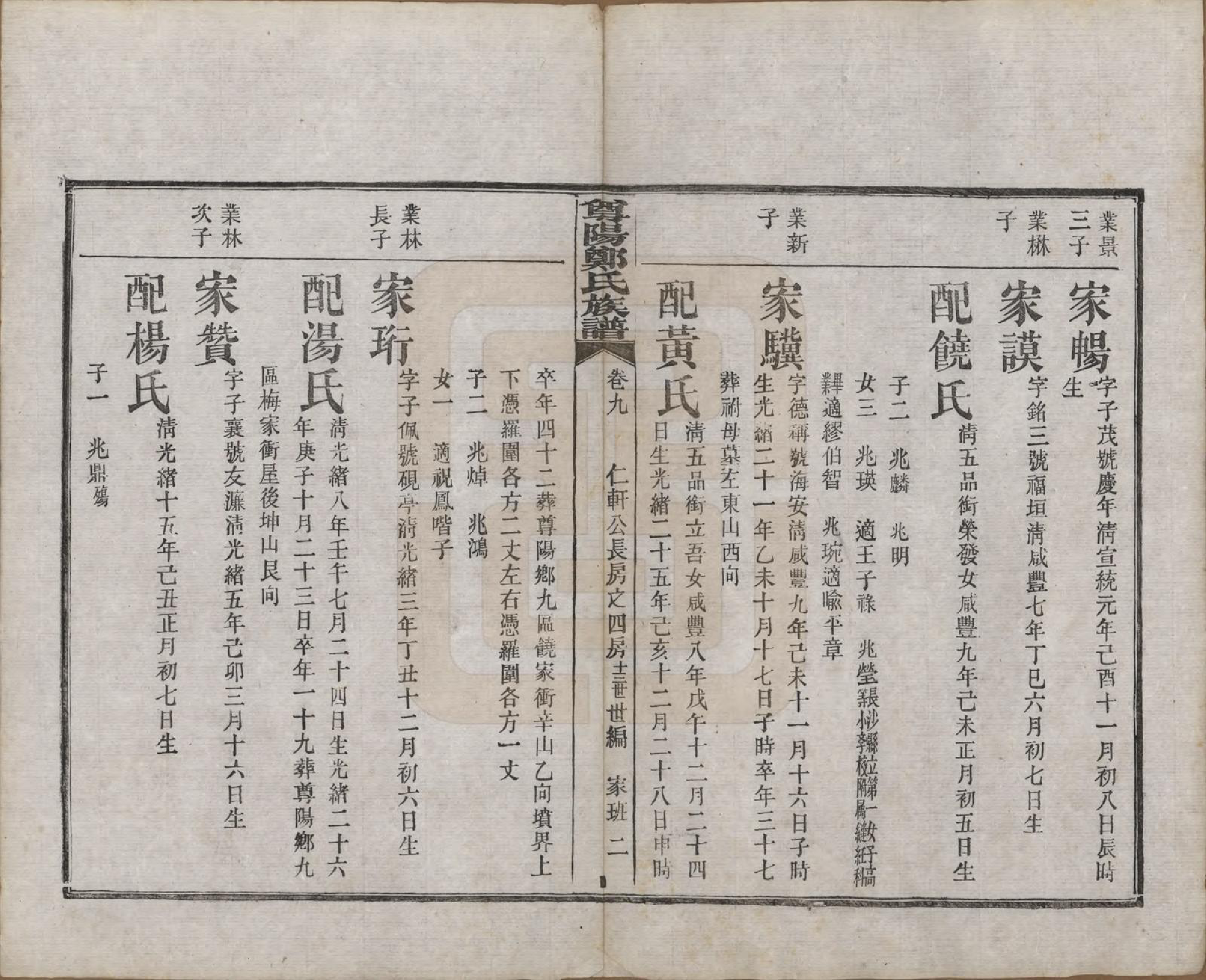 GTJP2241.郑.中国.尊阳郑氏族谱十二卷.民国七年（1918）_009.pdf_第2页