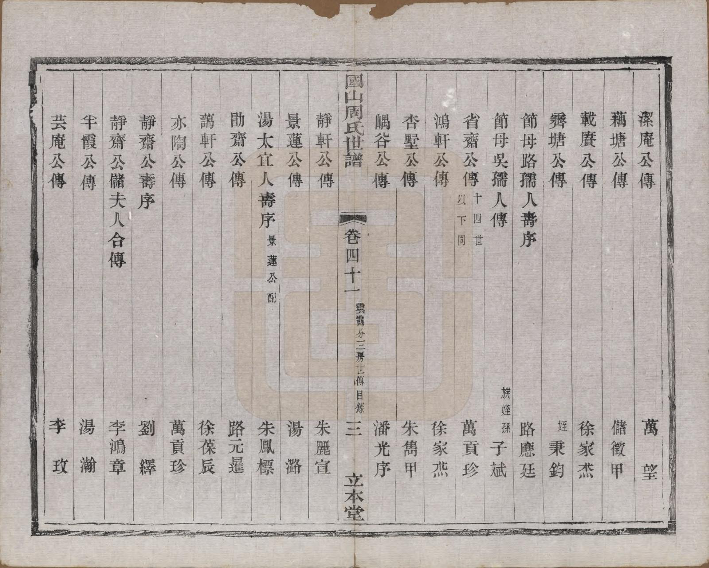 GTJP2314.周.中国.国山周氏世谱六十卷首一卷末一卷.民国四年（1915）_041.pdf_第3页