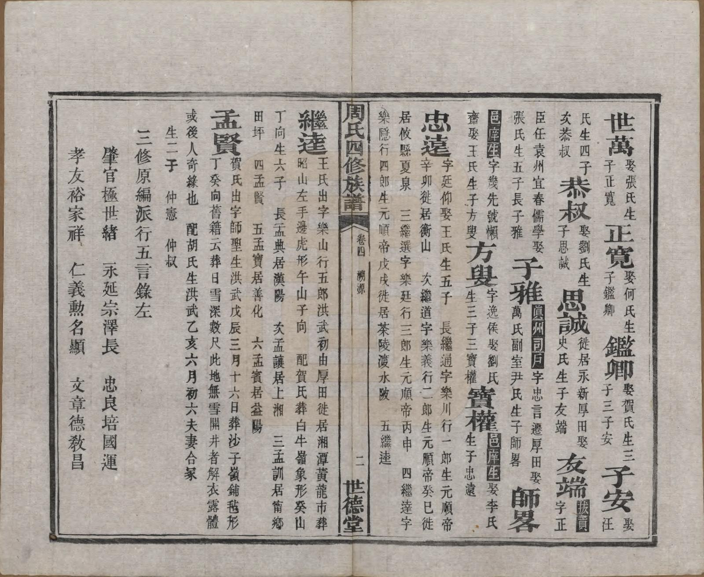 GTJP2340.周.中国.周氏四修族谱十二卷.清光绪十一年（1885）_004.pdf_第3页