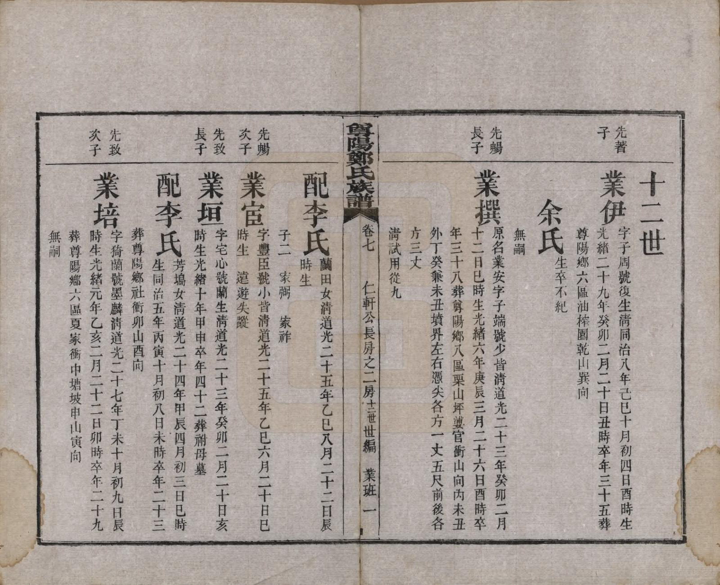 GTJP2241.郑.中国.尊阳郑氏族谱十二卷.民国七年（1918）_007.pdf_第1页