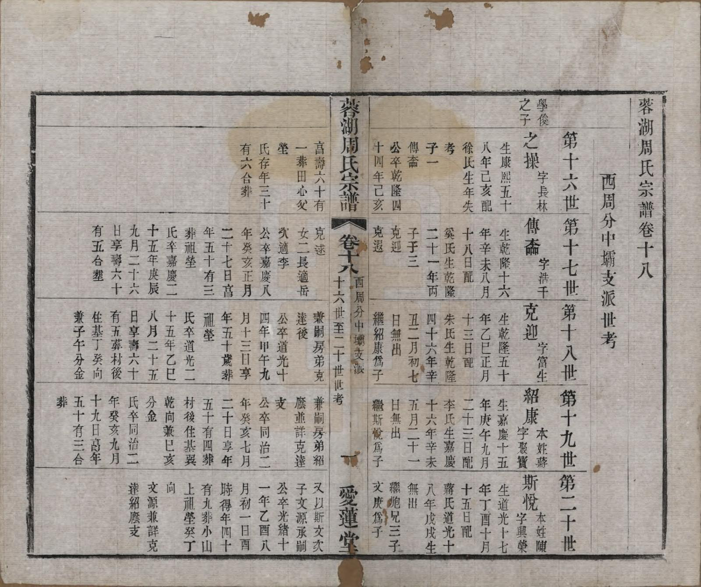 GTJP2335.周.中国.蓉湖周氏宗谱二十八卷.清光绪三十一年（1905）_018.pdf_第1页