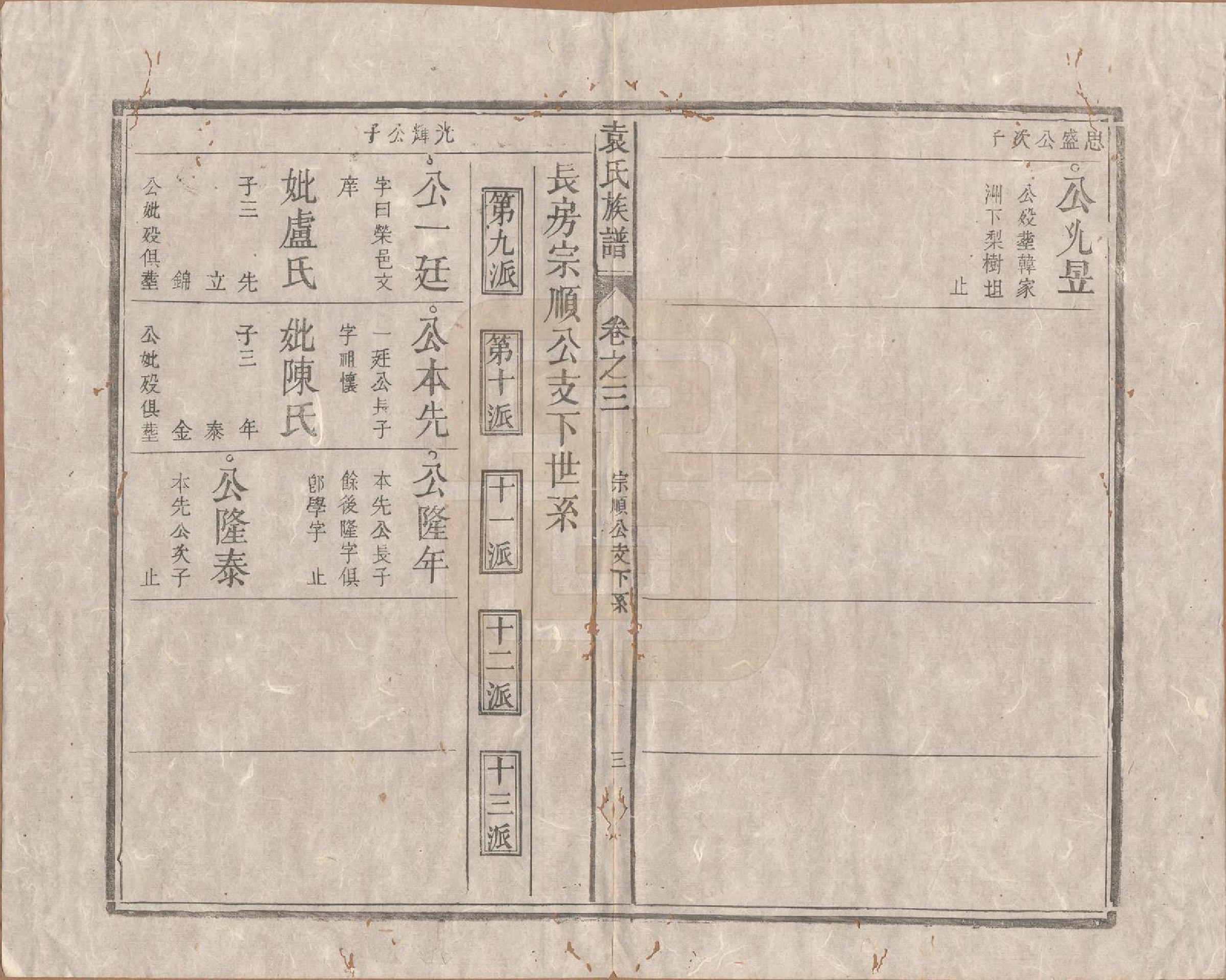 GTJP2070.袁.中国.袁氏族谱九卷首一卷次一卷末一卷.清道光七年（1827）_003.pdf_第3页