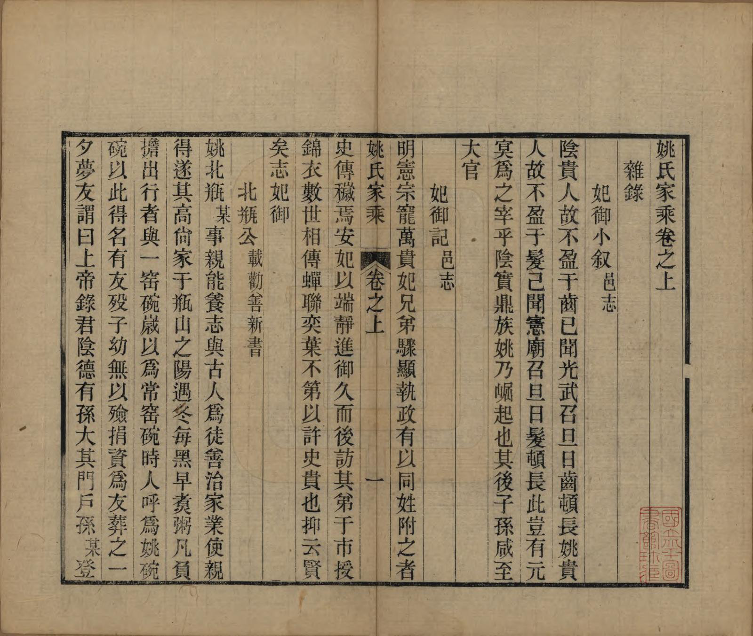 GTJP2002.姚.中国.姚氏家乘四卷.清光绪十五年（1889）_004.pdf_第1页