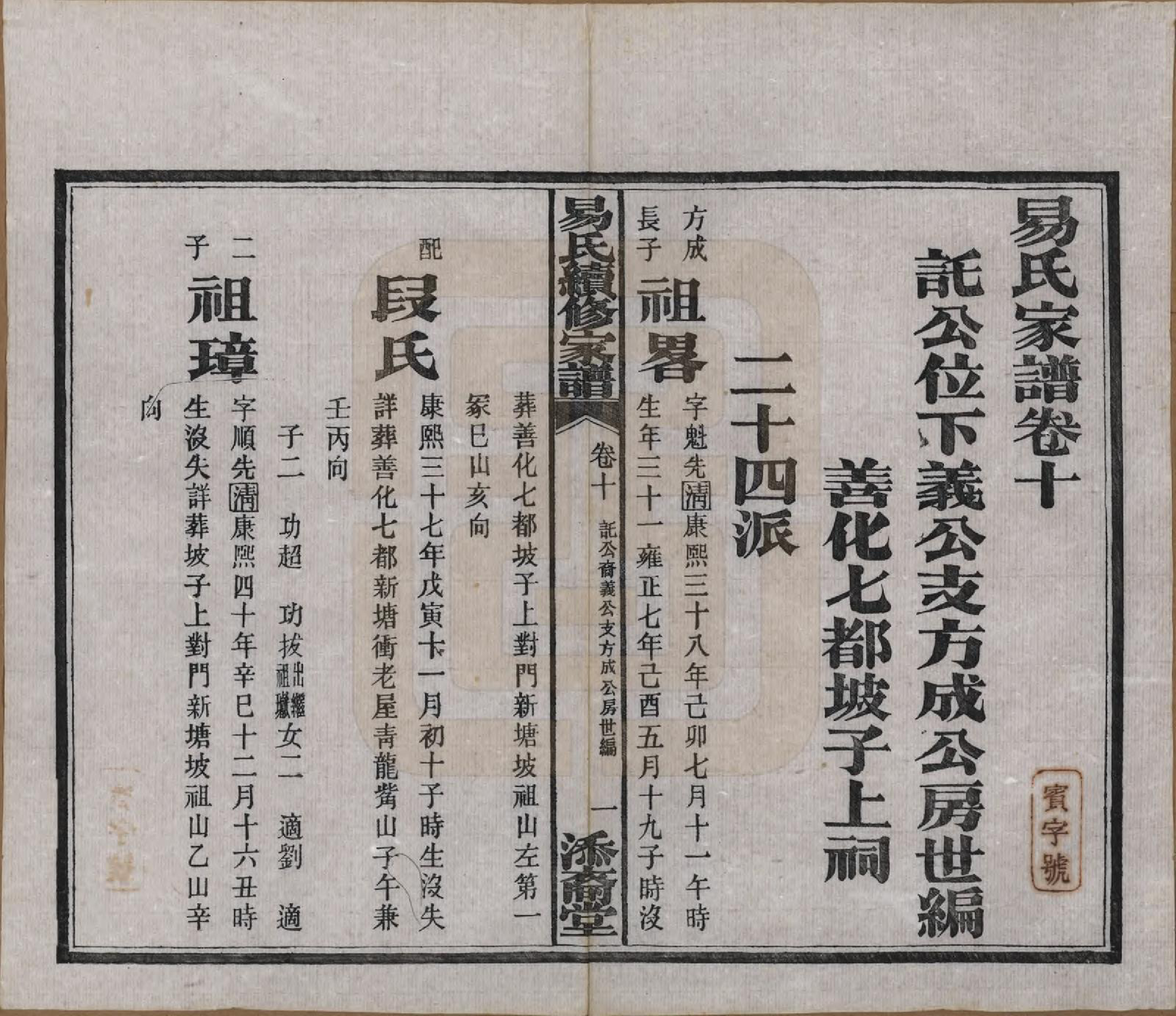 GTJP2010.易.中国.瓦锡田易氏续修家谱十四卷首一卷.民国三十一年（1942）_010.pdf_第2页