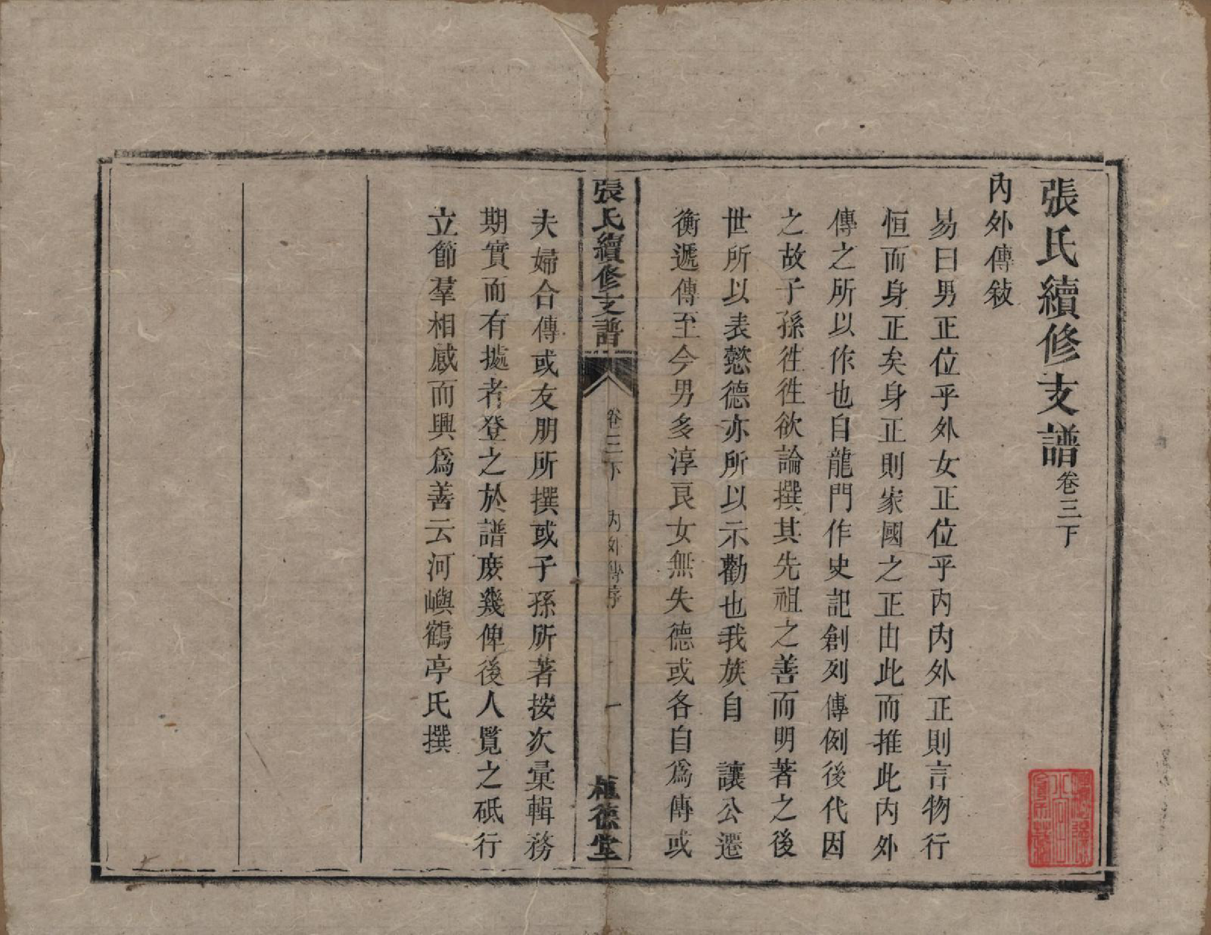 GTJP2145.张.中国.张氏续修支谱.清道光十八年（1838）_003.pdf_第1页