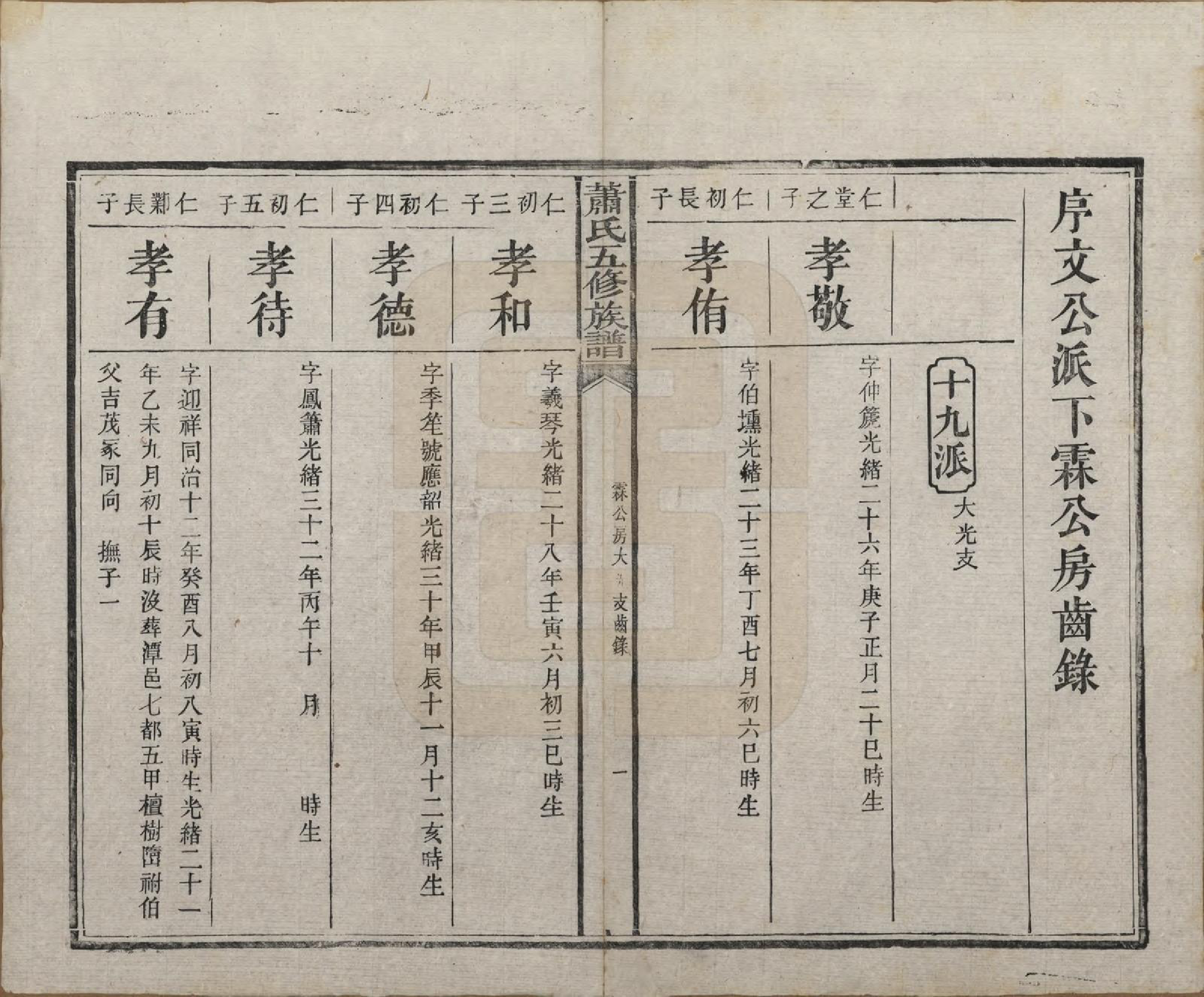 GTJP1764.萧.中国.萧氏五修族谱十八卷.清光绪三十二年（1906）_012.pdf_第1页