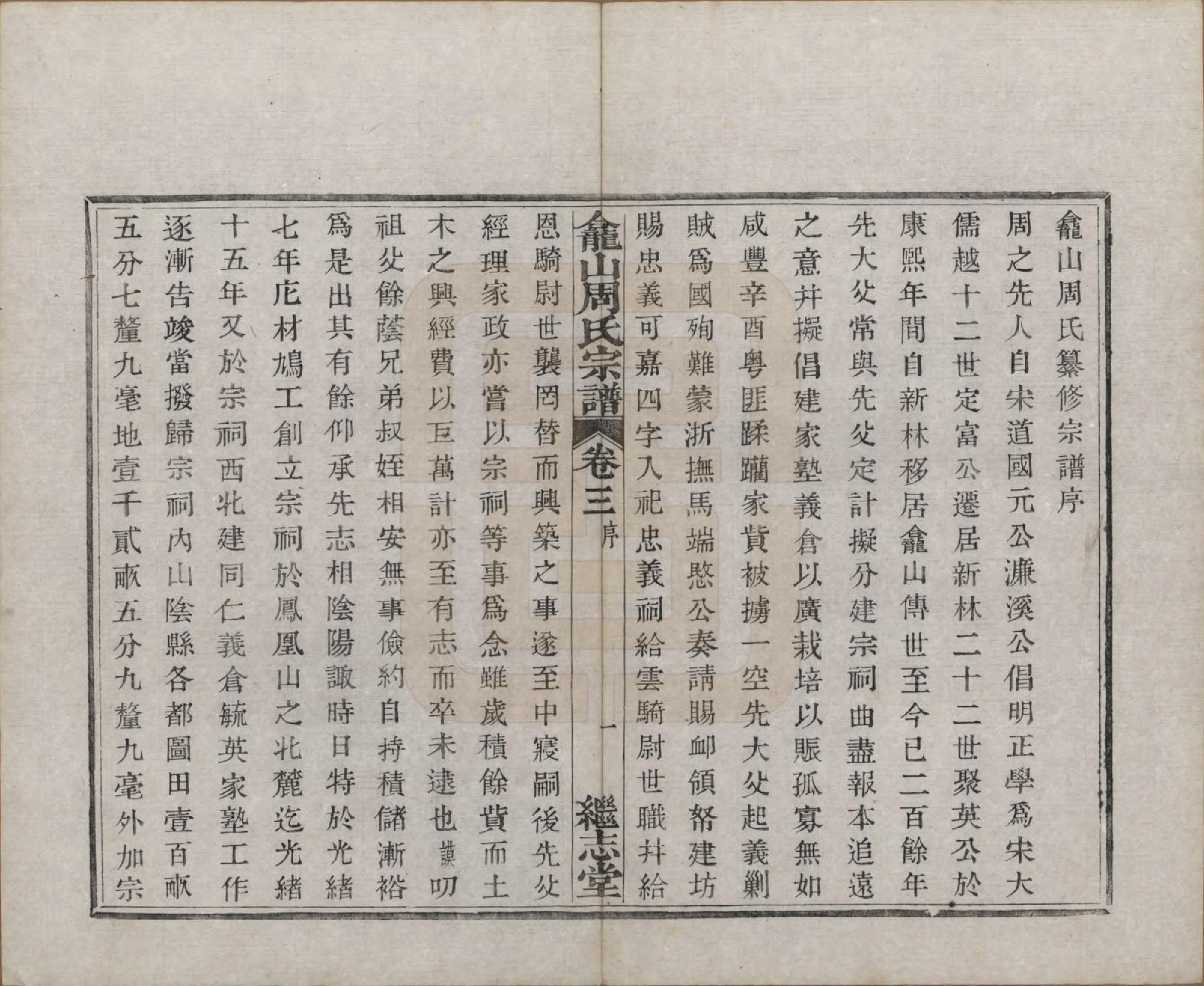 GTJP2336.周.中国.龛山周氏宗谱四卷.清光绪十八年（1892）_003.pdf_第3页