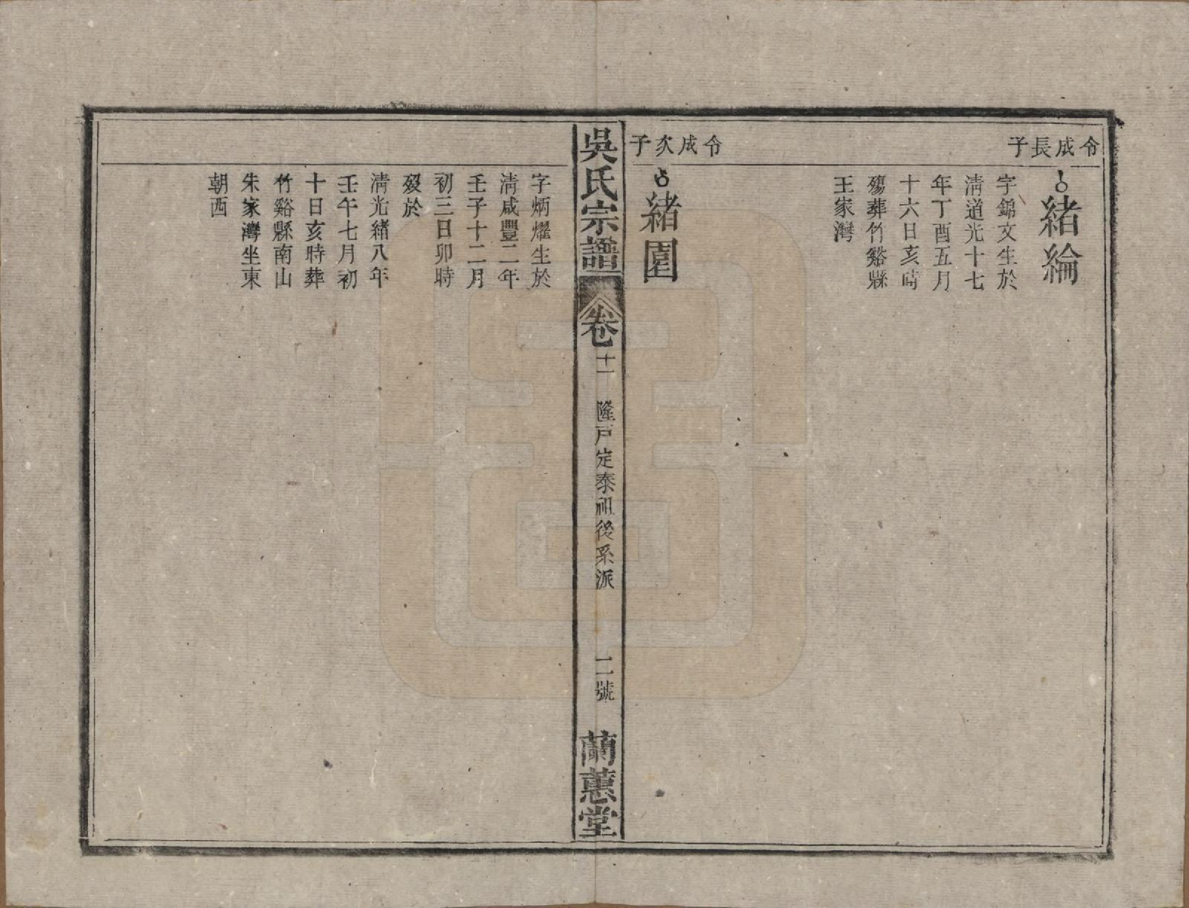 GTJP1669.吴.中国.吴氏宗谱三十六卷首二卷.民国十七年（1928）_011.pdf_第2页