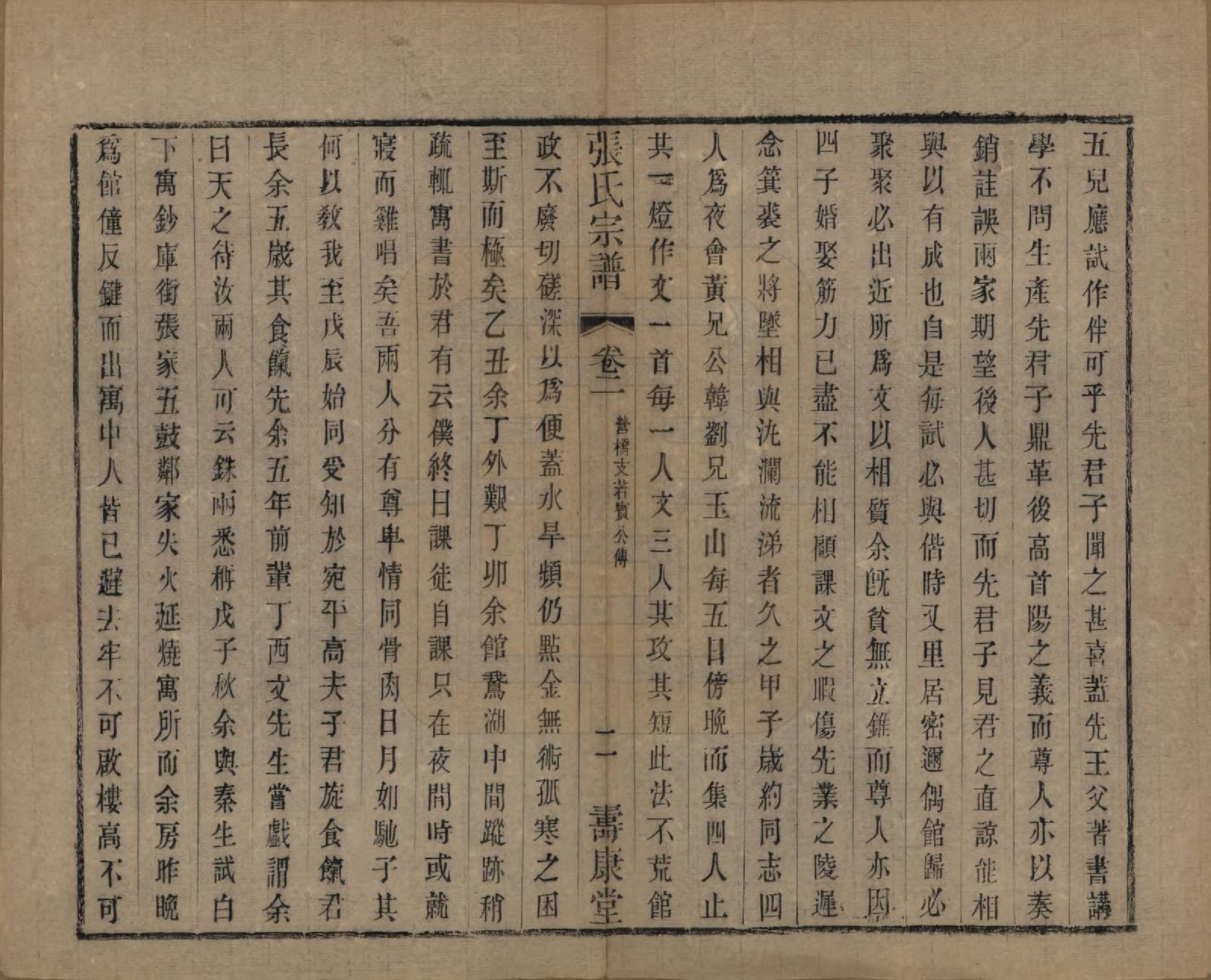 GTJP2152.张.中国.张氏宗谱二十六卷.清光绪二十年（1894）_002.pdf_第2页