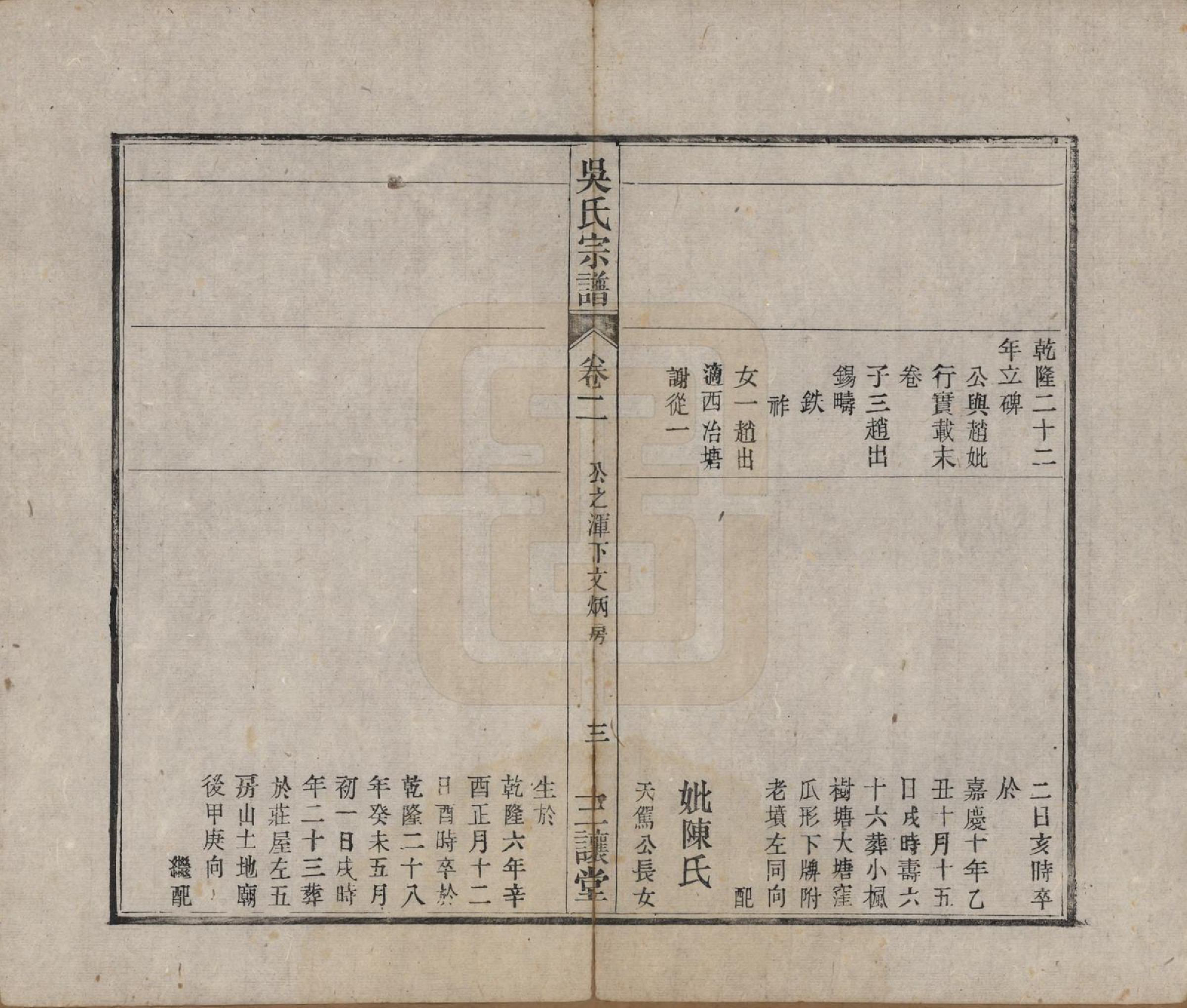 GTJP1659.吴.中国.吴氏宗谱十卷首一卷末二卷.民国三年（1914）_002.pdf_第3页