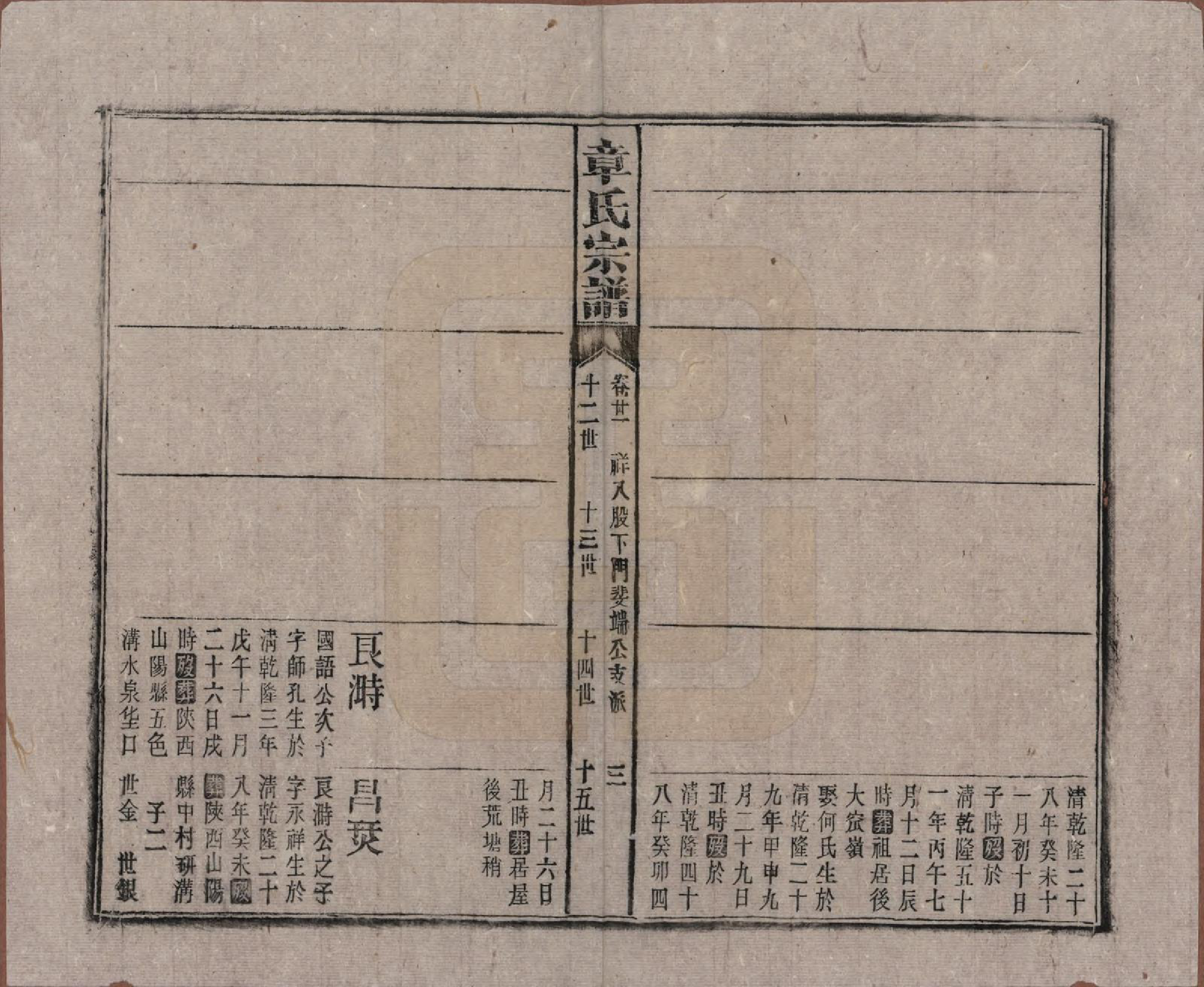 GTJP2189.章.中国.全城章氏民国八年己未续修宗谱二十二卷.民国八年（1919）_021.pdf_第3页