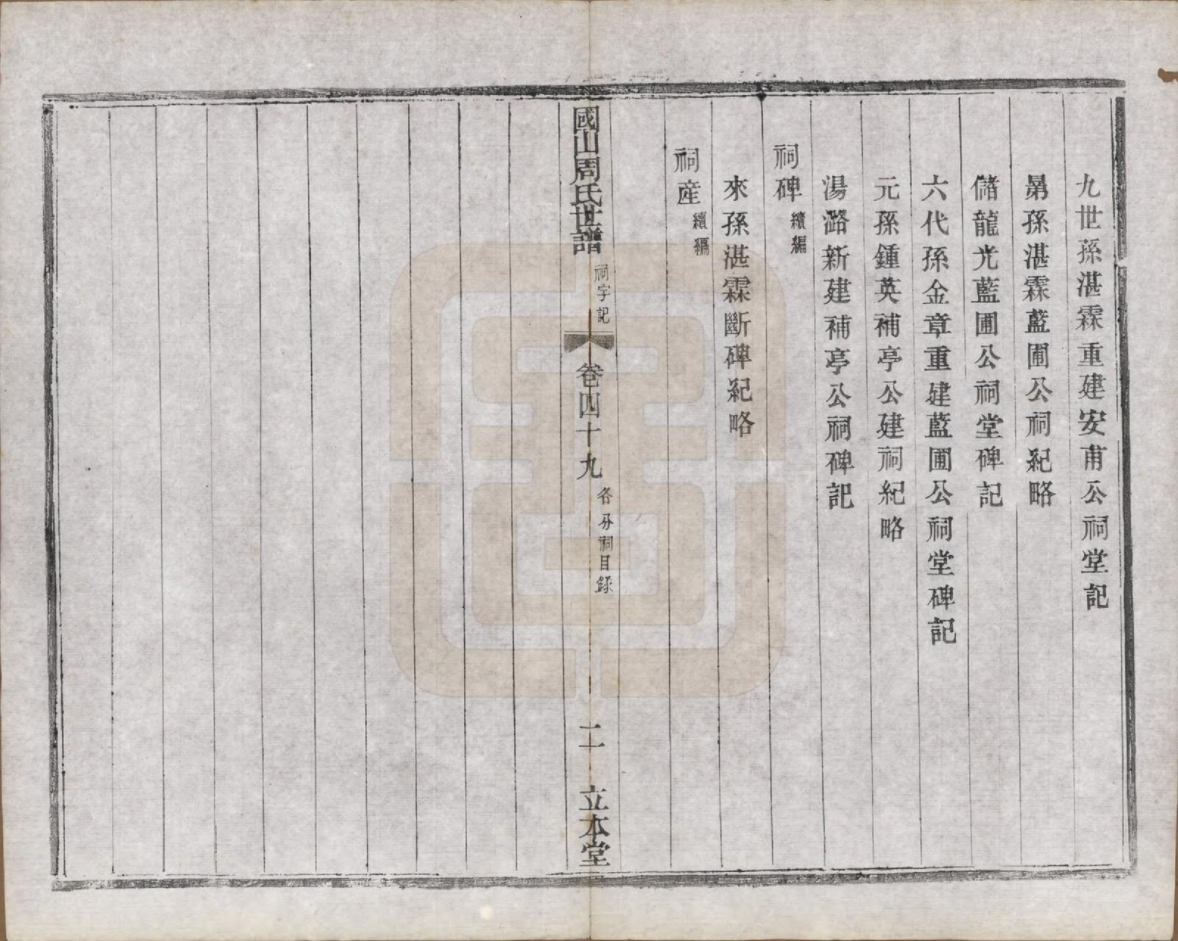 GTJP2314.周.中国.国山周氏世谱六十卷首一卷末一卷.民国四年（1915）_049.pdf_第2页