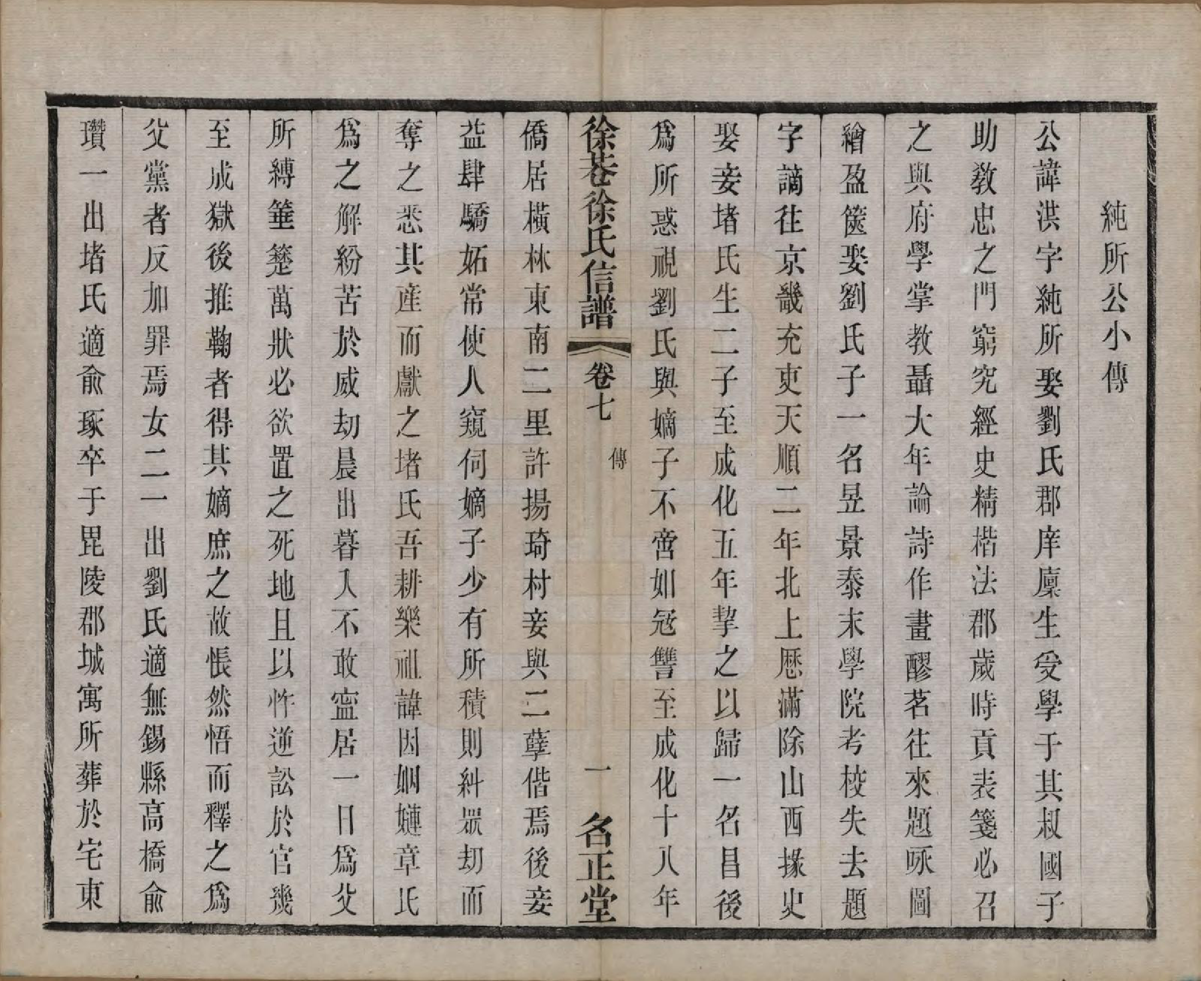 GTJP1831.徐.中国.徐巷徐氏信谱十六卷首一卷.民国六年（1917）_007.pdf_第3页