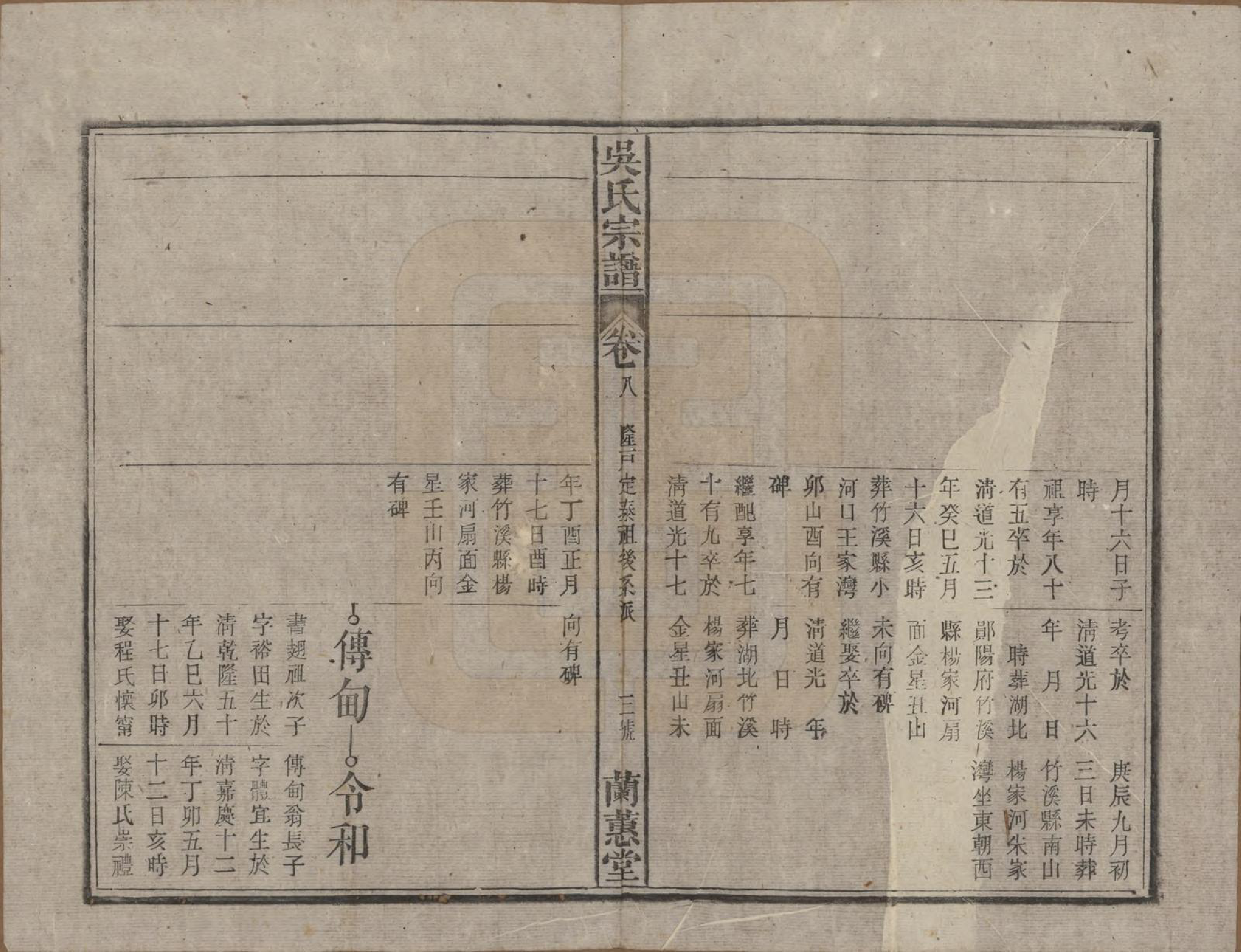 GTJP1669.吴.中国.吴氏宗谱三十六卷首二卷.民国十七年（1928）_008.pdf_第3页