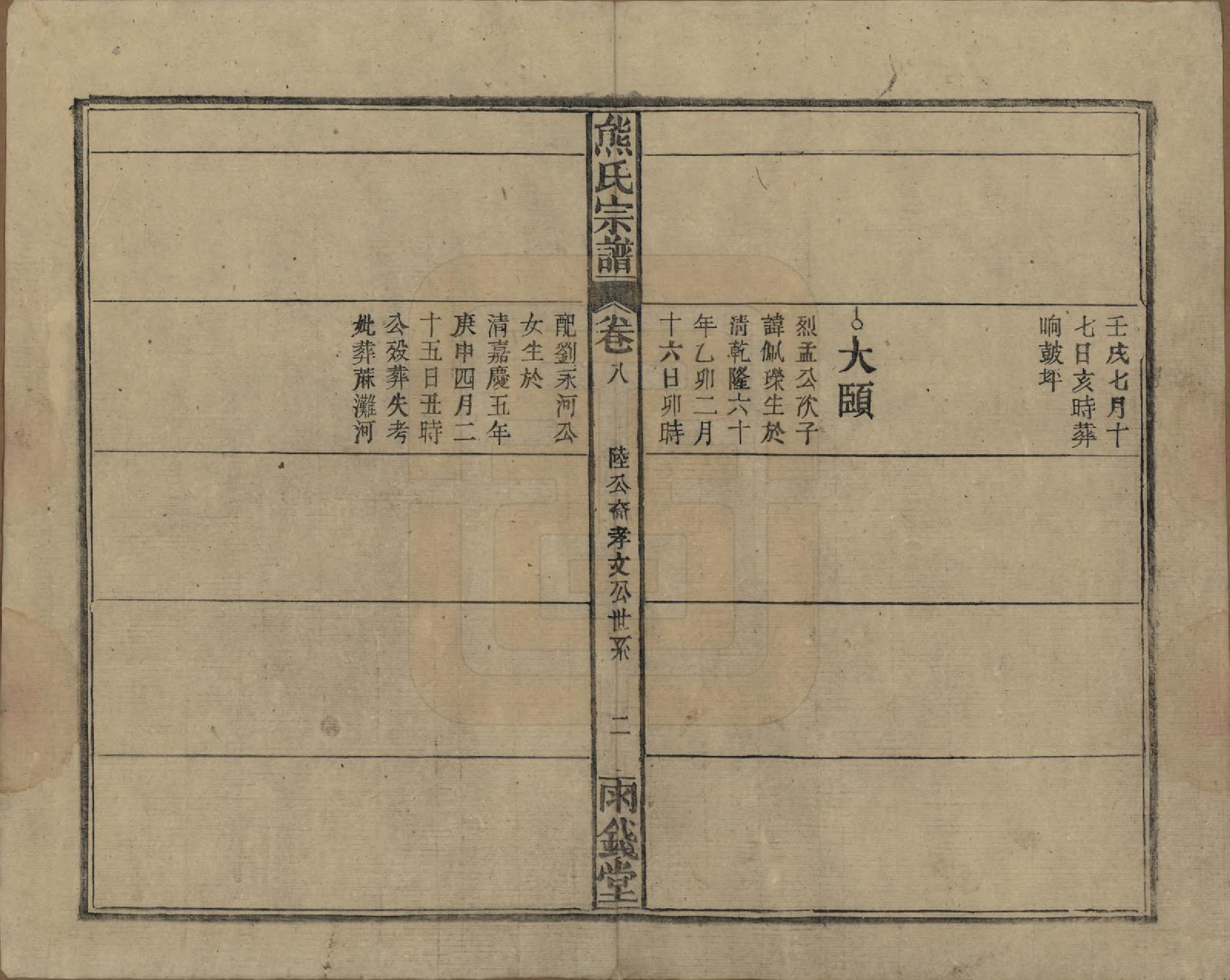 GTJP1810.熊.中国.熊氏宗谱十卷首二卷.民国三十一年（1942）_008.pdf_第2页