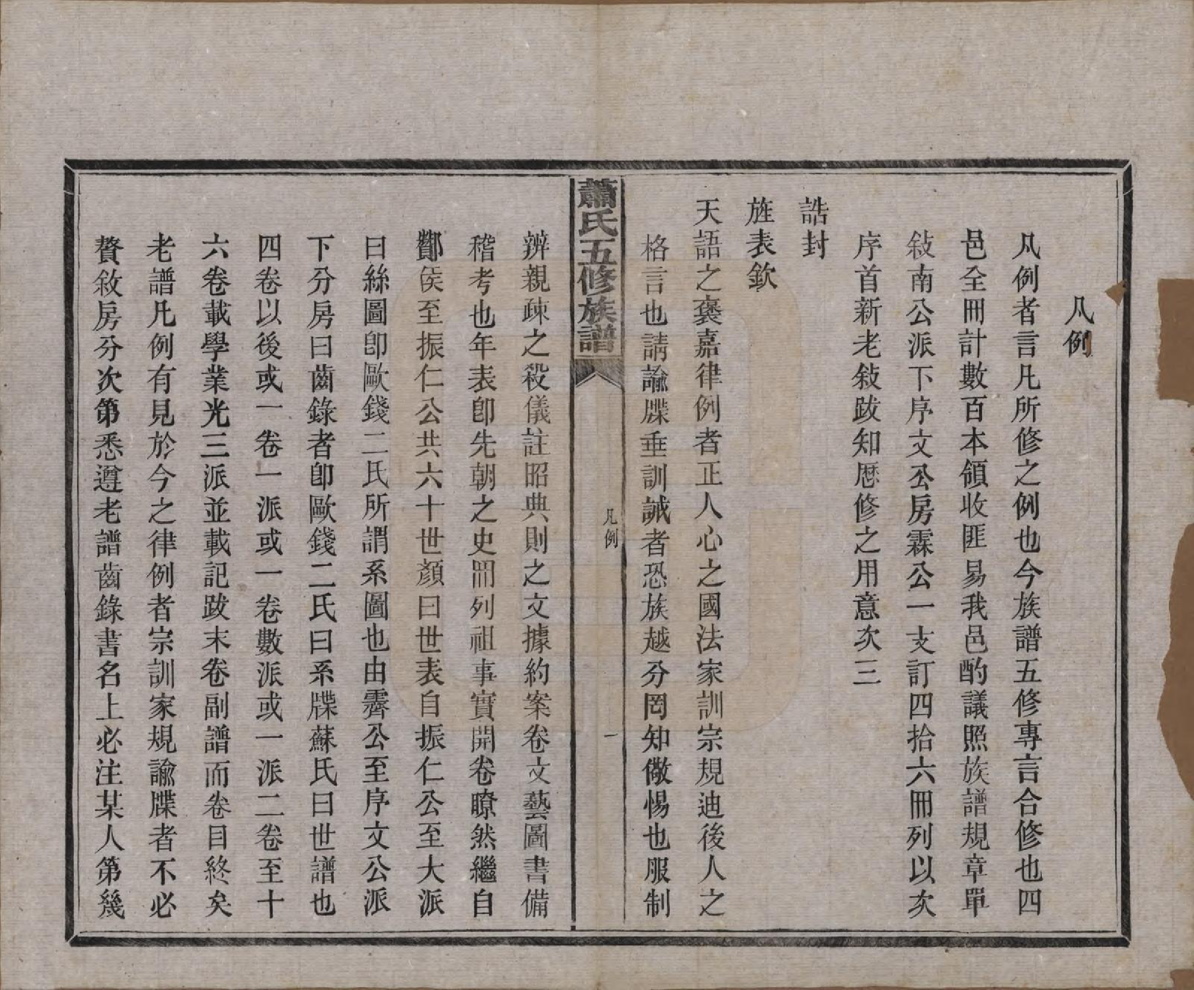 GTJP1764.萧.中国.萧氏五修族谱十八卷.清光绪三十二年（1906）_002.pdf_第1页