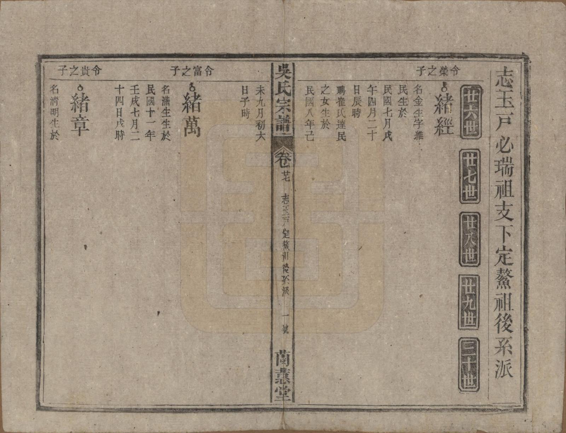 GTJP1669.吴.中国.吴氏宗谱三十六卷首二卷.民国十七年（1928）_027.pdf_第1页