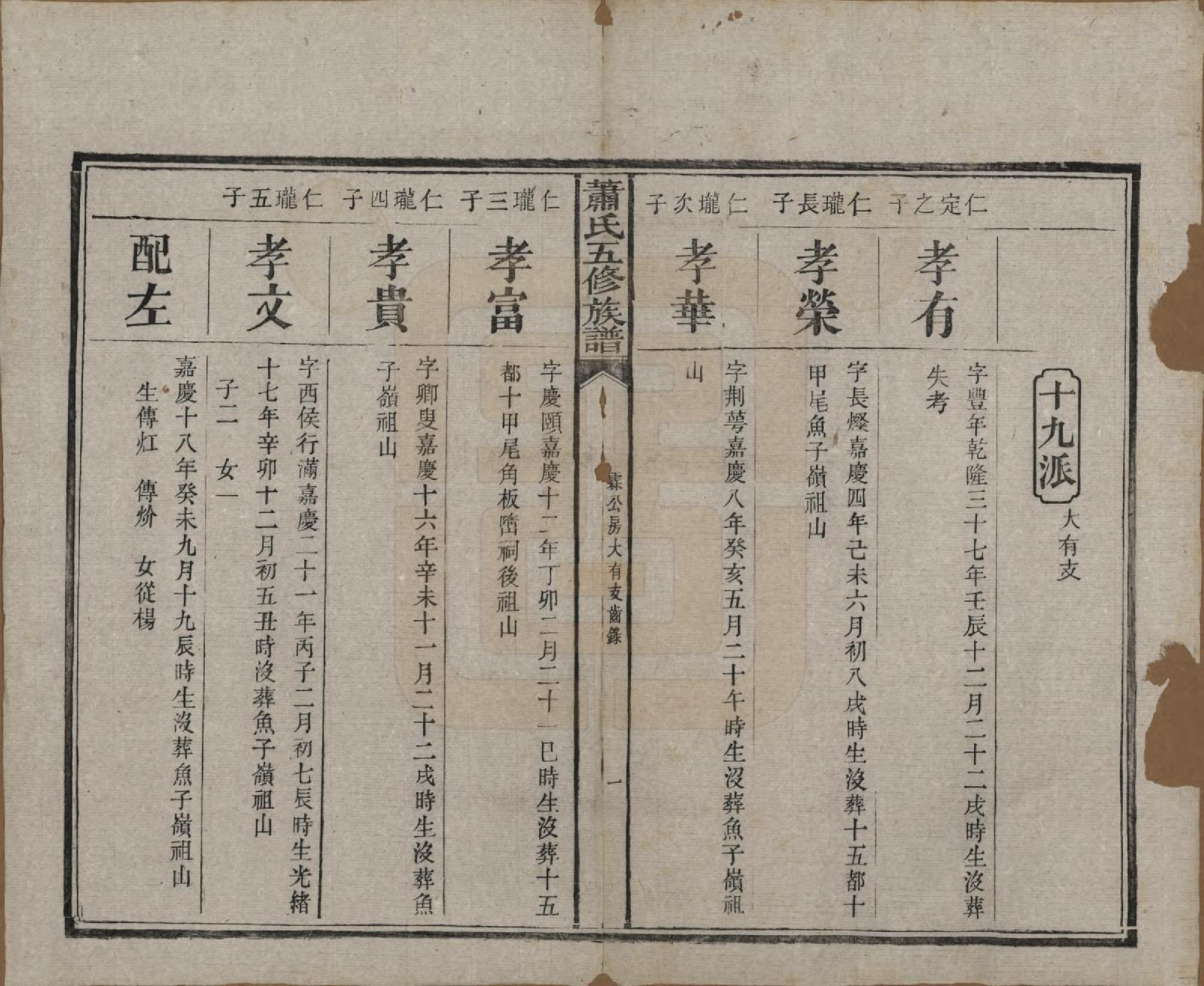 GTJP1764.萧.中国.萧氏五修族谱十八卷.清光绪三十二年（1906）_013.pdf_第1页