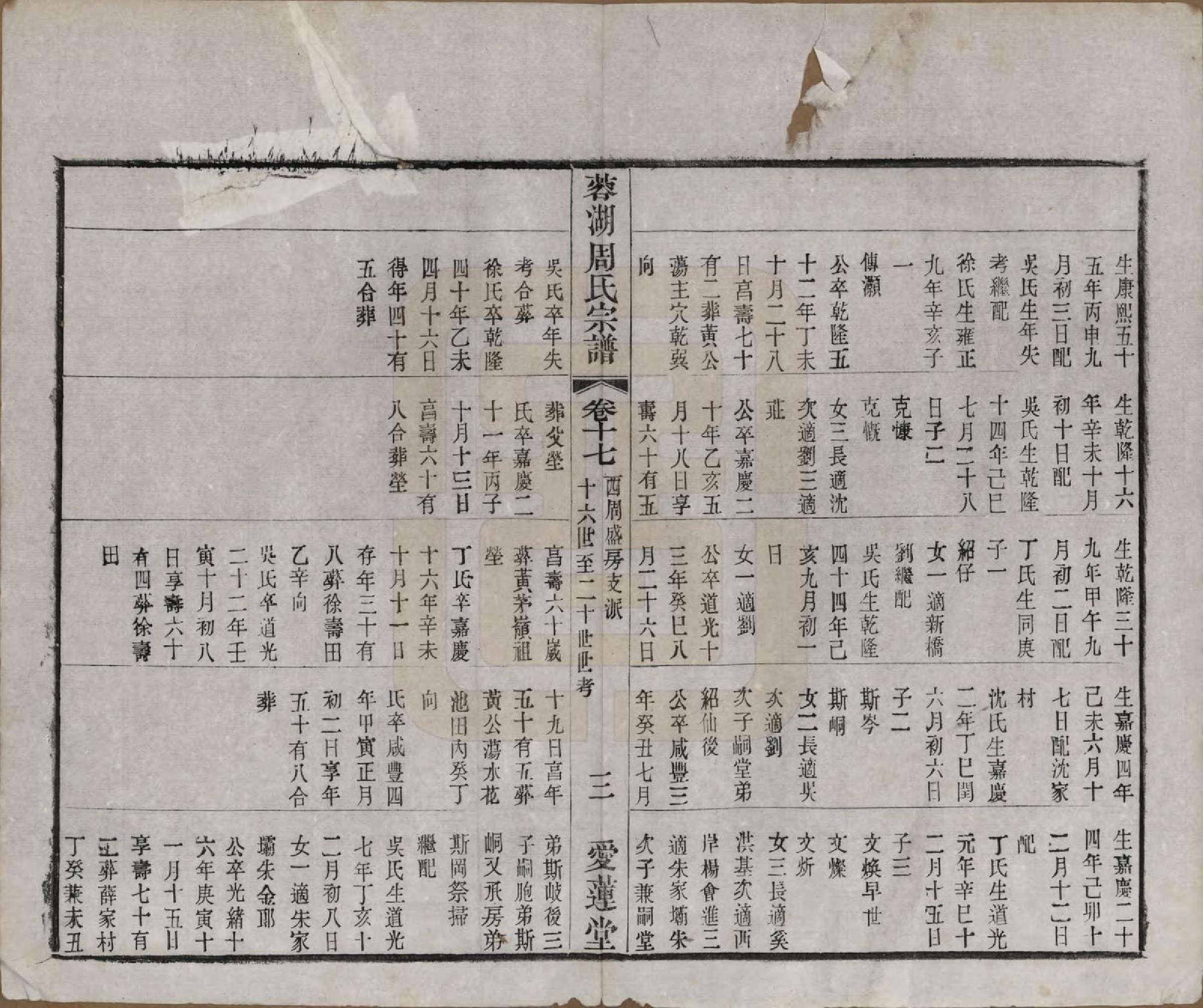 GTJP2335.周.中国.蓉湖周氏宗谱二十八卷.清光绪三十一年（1905）_017.pdf_第3页