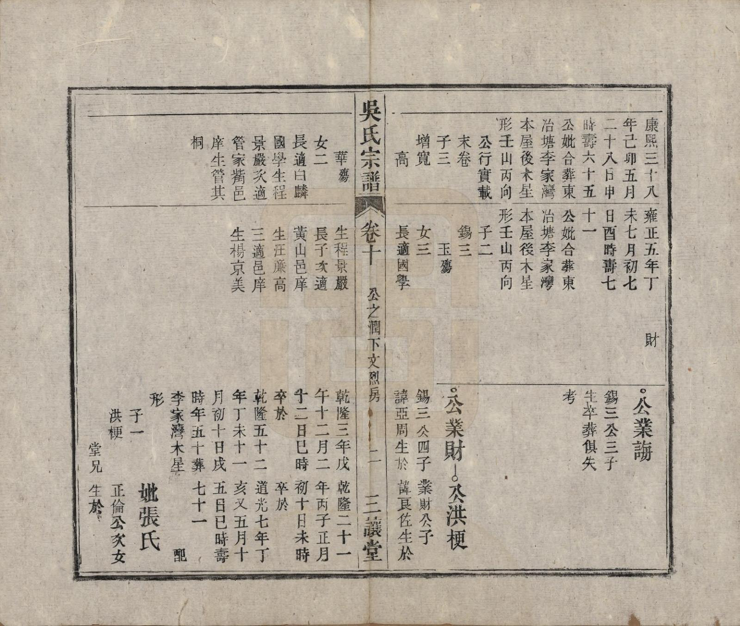 GTJP1659.吴.中国.吴氏宗谱十卷首一卷末二卷.民国三年（1914）_010.pdf_第2页