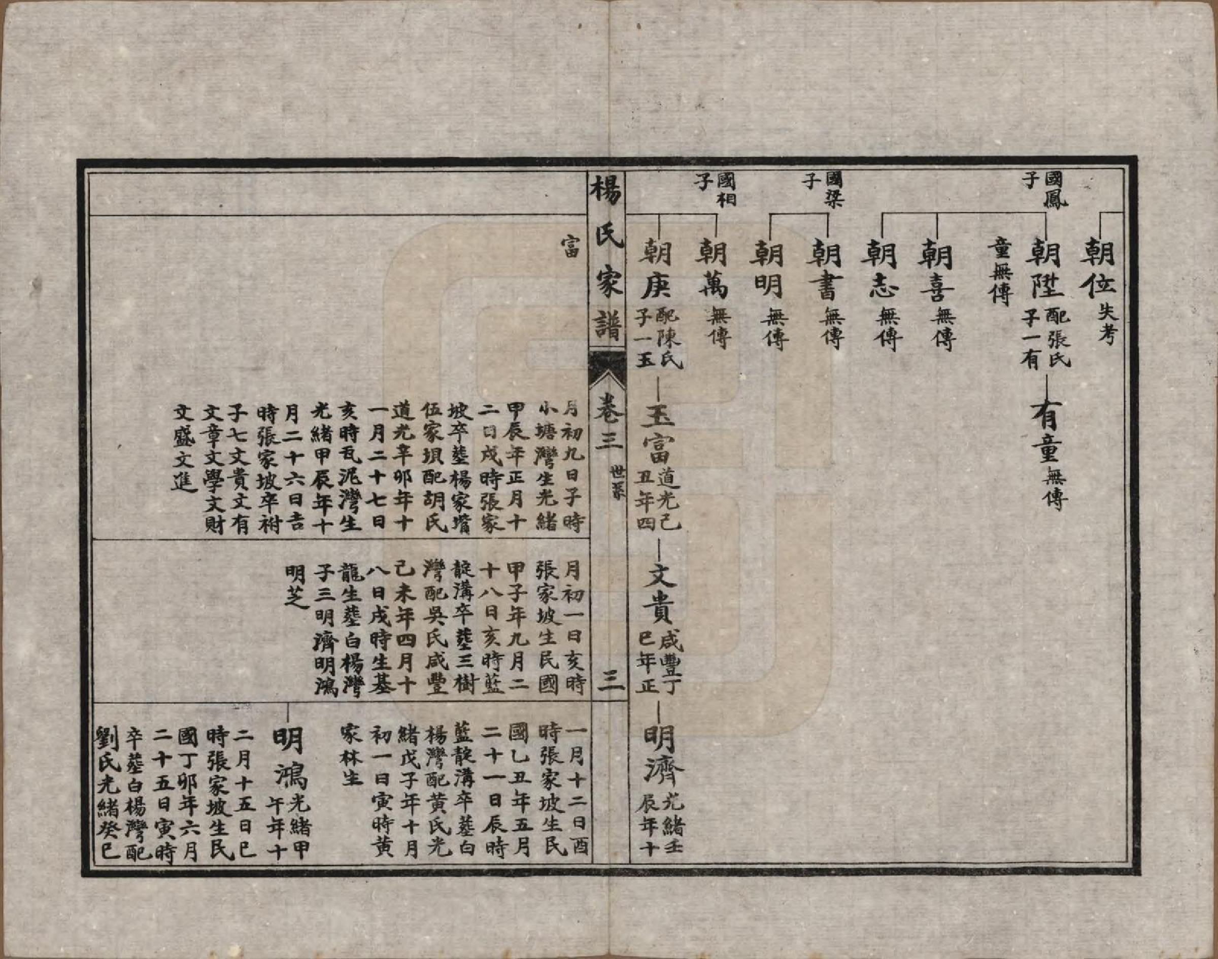 GTJP1960.杨.中国.杨氏家谱四卷.民国二十一年（1932）_003.pdf_第3页