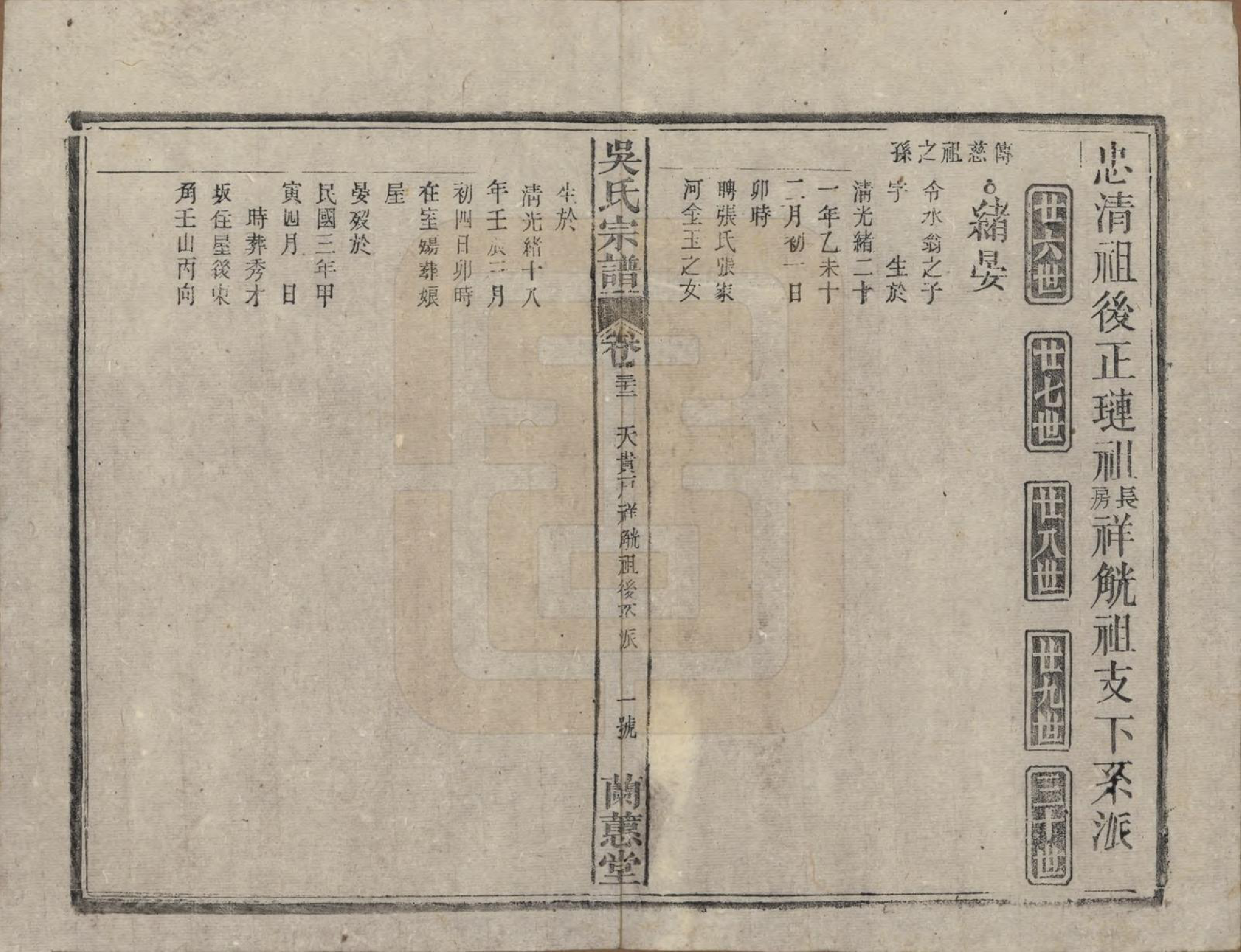 GTJP1669.吴.中国.吴氏宗谱三十六卷首二卷.民国十七年（1928）_032.pdf_第1页