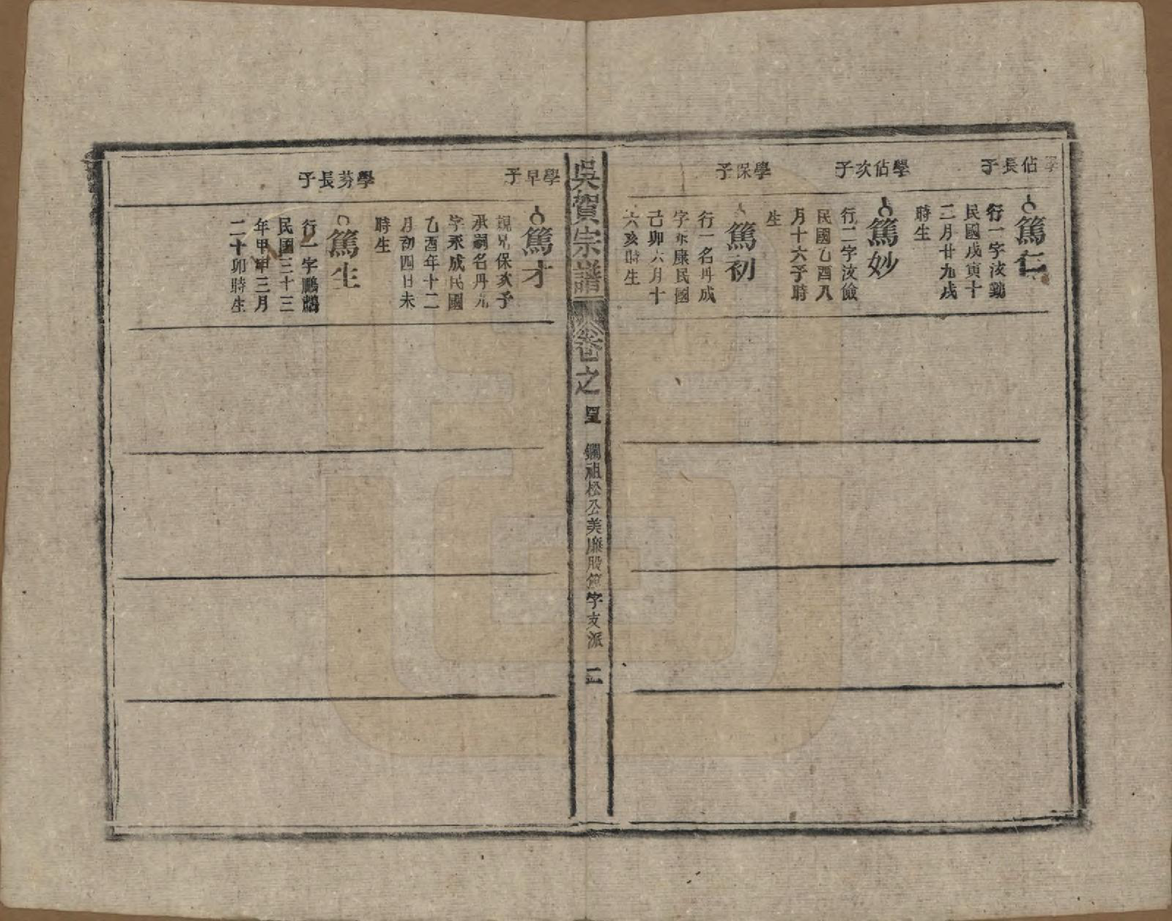 GTJP1661.吴.中国.吴贺宗谱五十二卷.民国三十五年（1946）_045.pdf_第2页