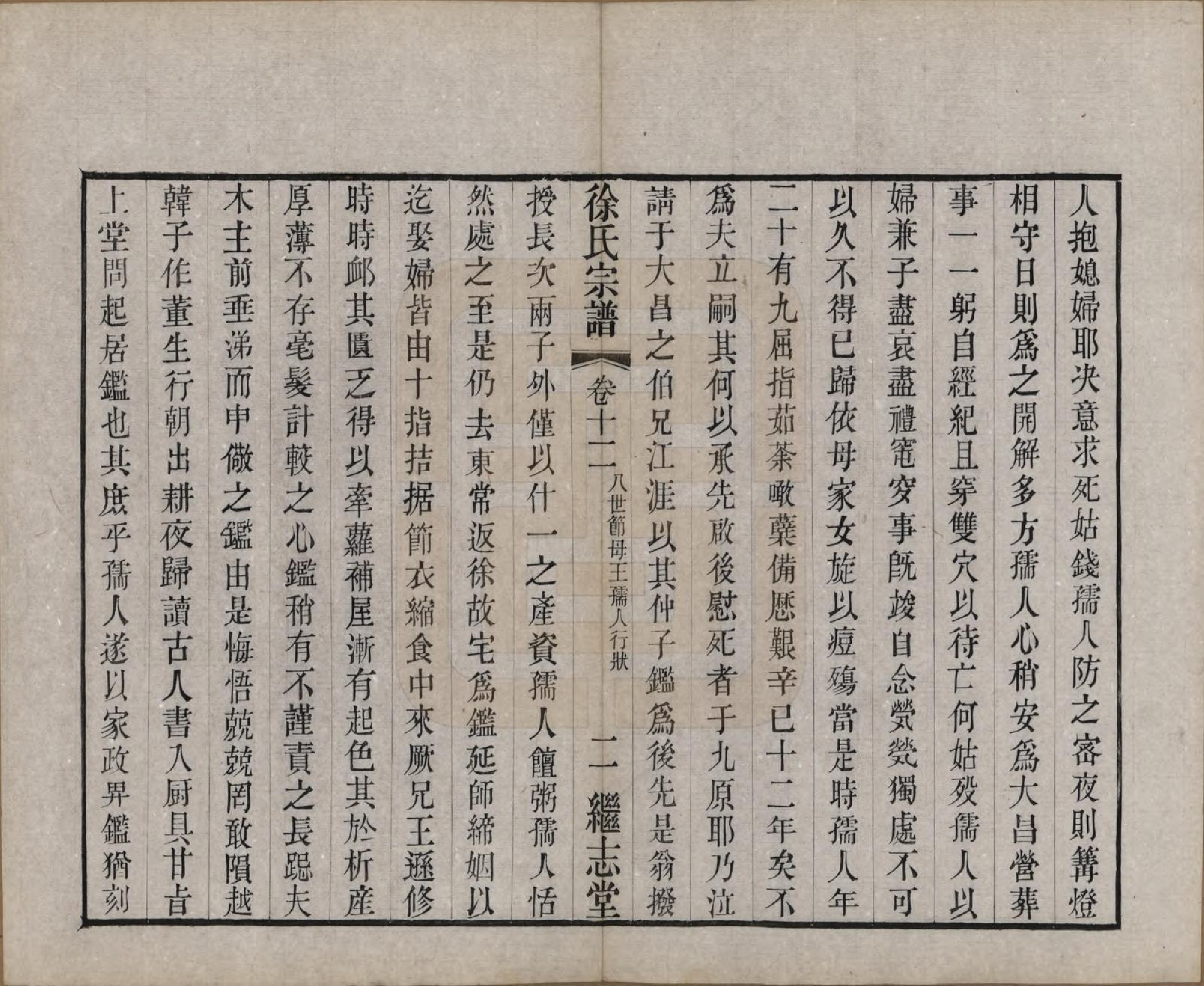 GTJP1862.徐.中国.圆塘徐氏宗谱十三卷首一卷.清光绪九年（1883）_012.pdf_第2页