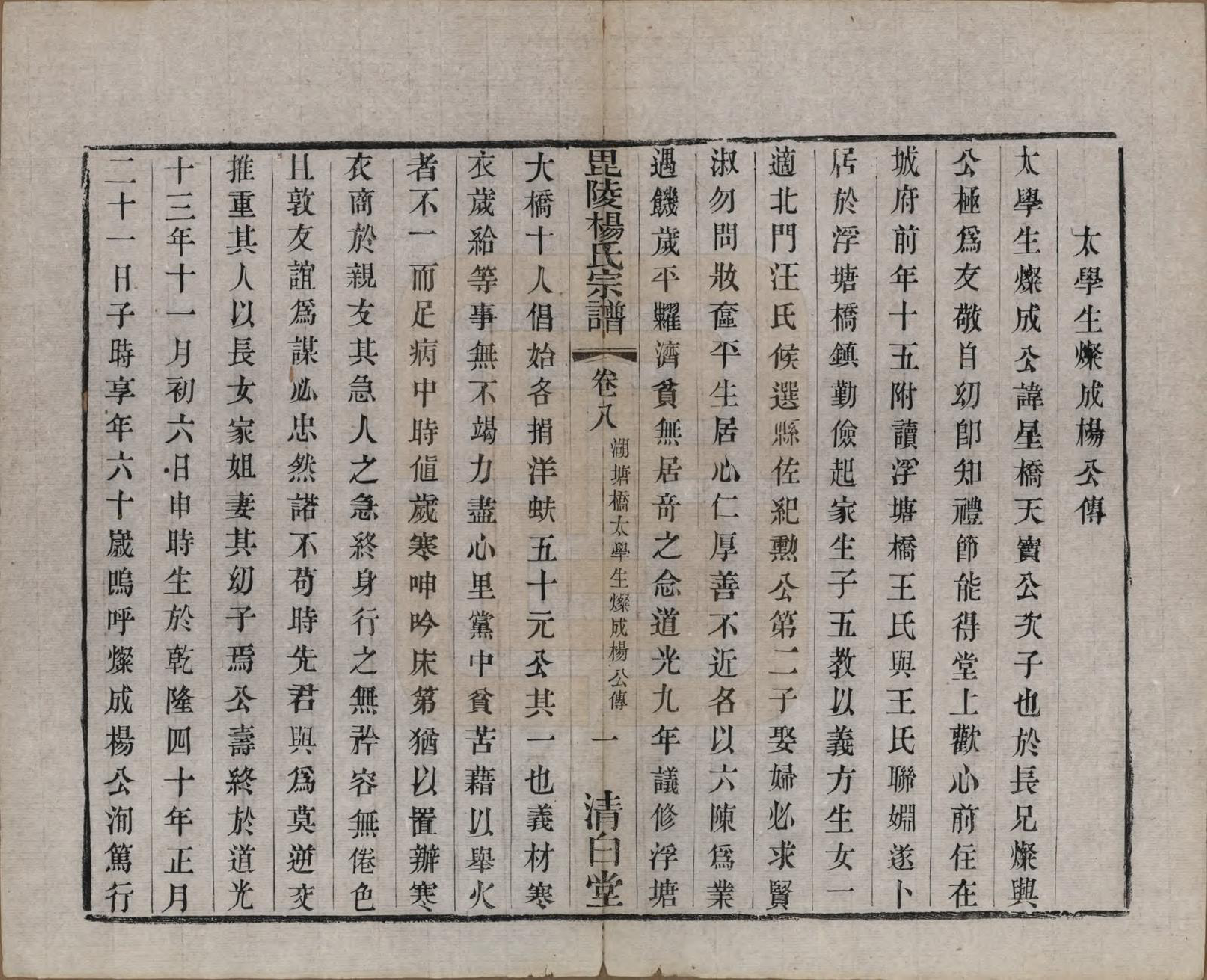 GTJP1991.杨.中国.杨氏宗谱八卷.清同治十二年（1873）_008.pdf_第3页