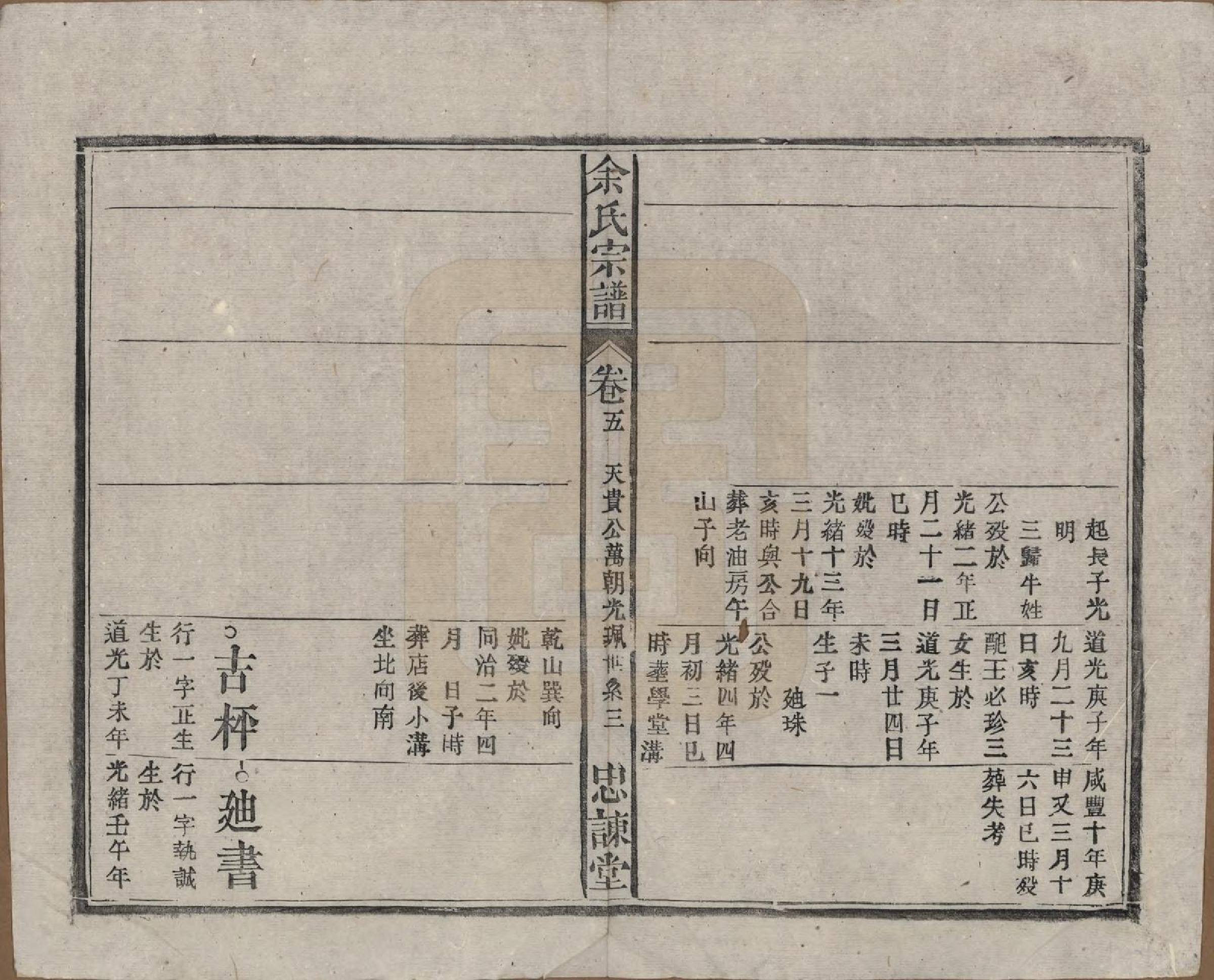 GTJP2038.余.中国.余氏宗谱八卷首三卷.民国十五年（1926）_005.pdf_第3页