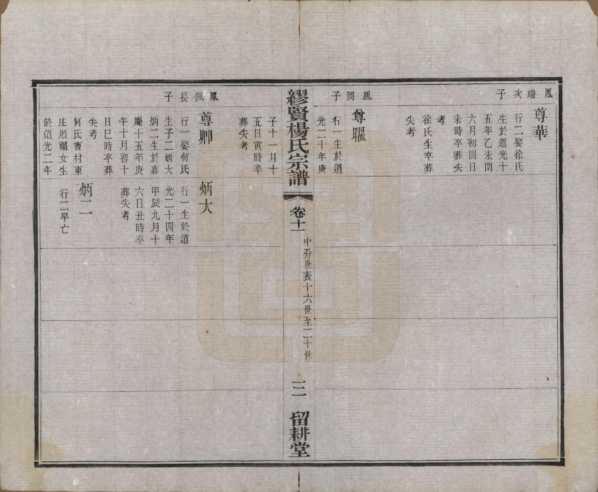 GTJP1958.杨.中国.缪览杨氏宗谱十二卷.民国二十三年（1934）_011.pdf_第3页