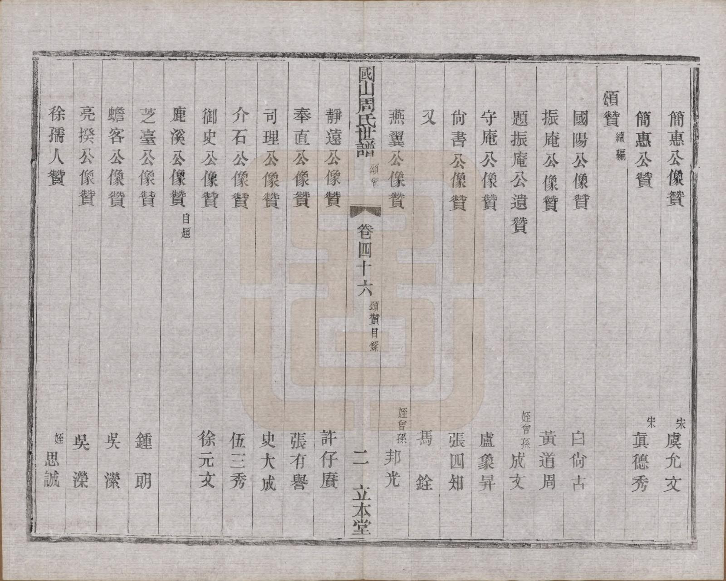 GTJP2314.周.中国.国山周氏世谱六十卷首一卷末一卷.民国四年（1915）_046.pdf_第2页