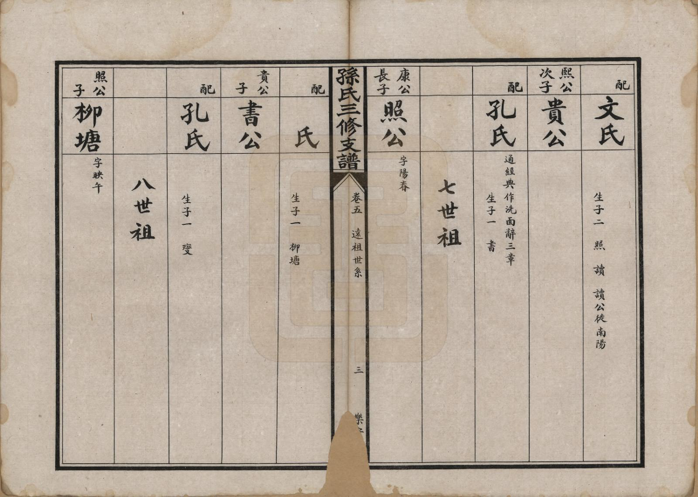 GTJP1337.孙.湖北石首.孙氏三修支谱.民国23年(1934)_005.pdf_第3页