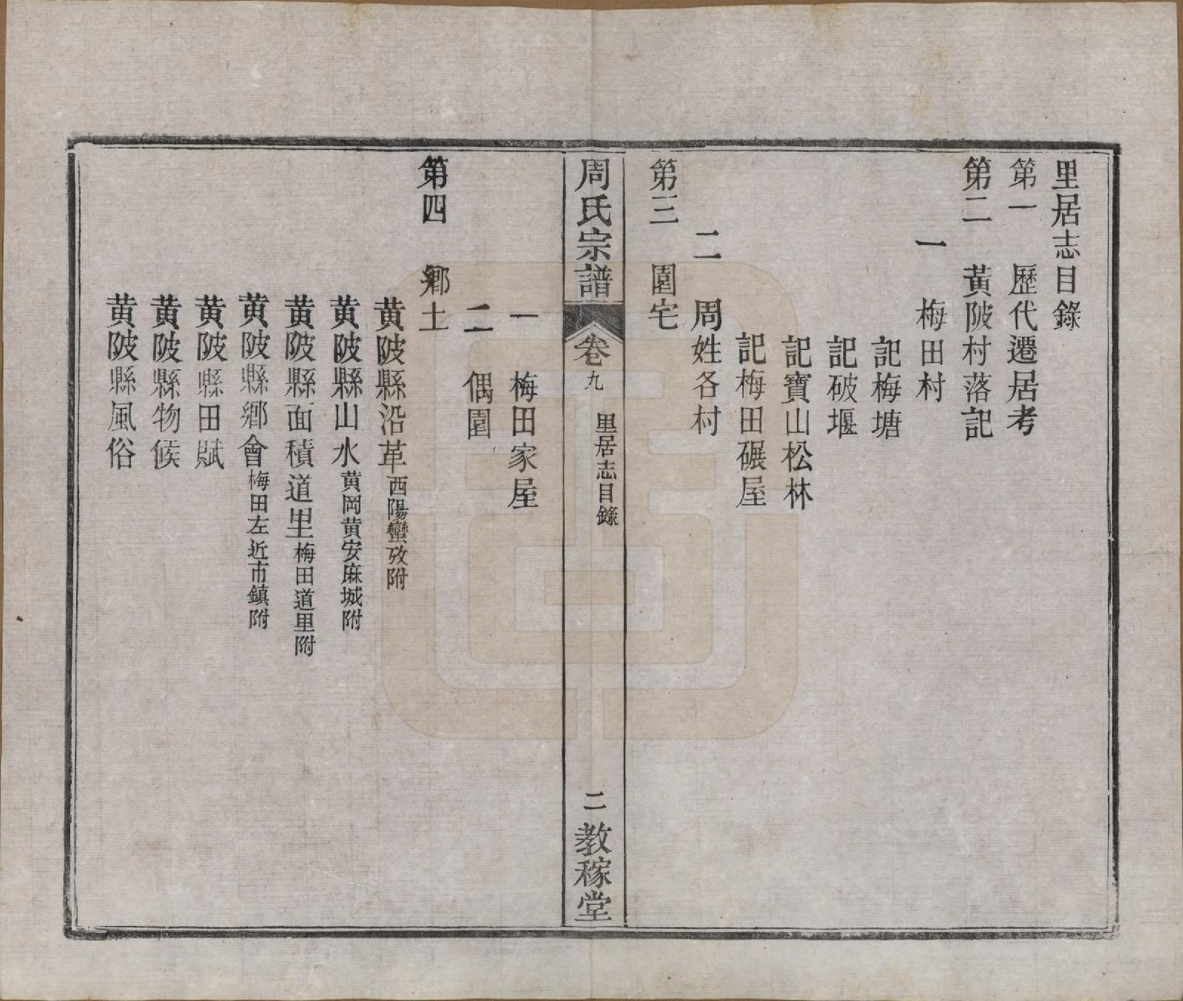 GTJP2304.周.湖北黄陂.黄陂周氏宗谱十卷.民国十二年（1923）_009.pdf_第2页