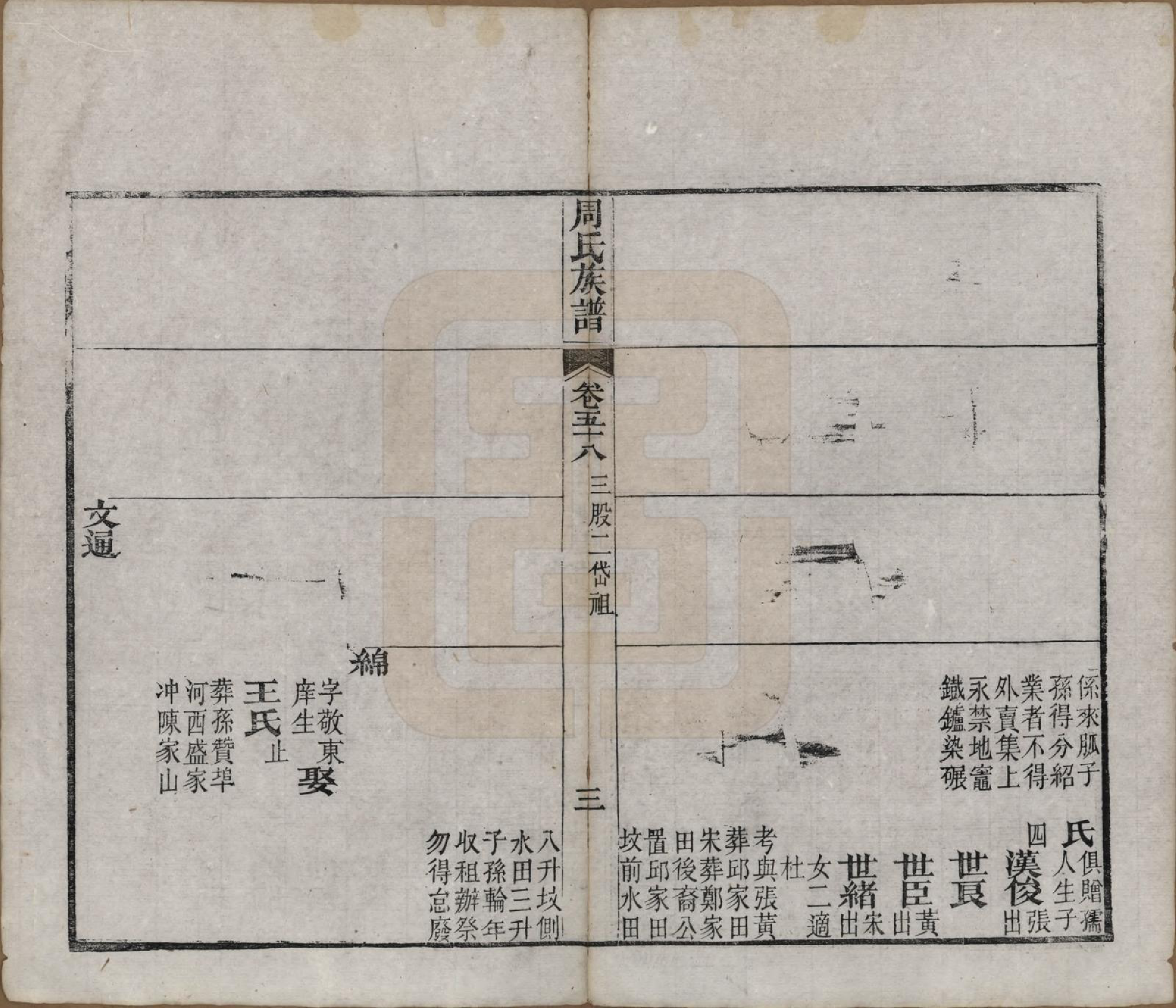 GTJP2325.周.湖北黄冈.周氏族谱.清光绪8年[1882]_058.pdf_第3页