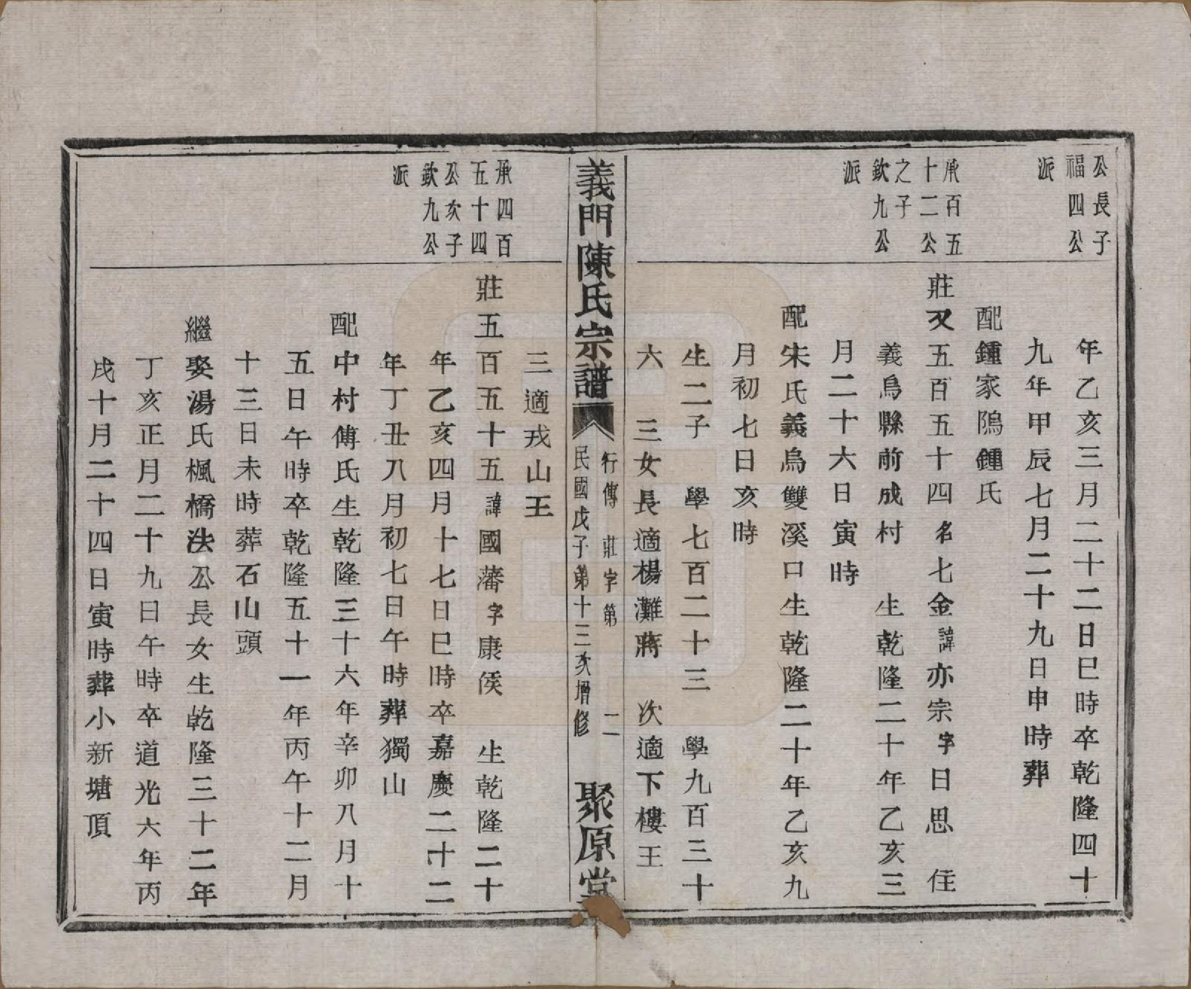 GTJP0141.陈.浙江诸暨.义门陈氏宗谱一百卷.民国三十八年（1949）_071.pdf_第3页