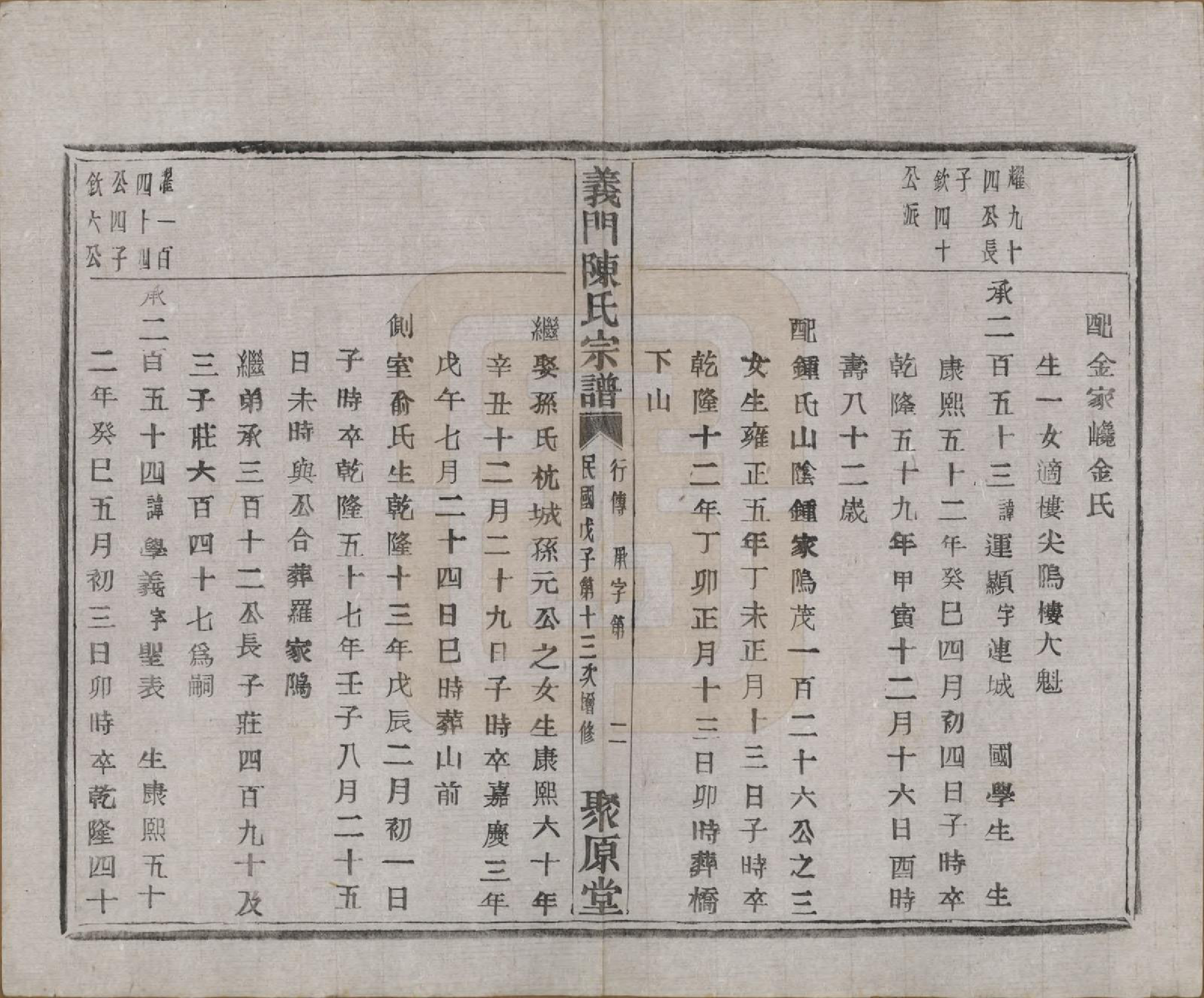 GTJP0141.陈.浙江诸暨.义门陈氏宗谱一百卷.民国三十八年（1949）_066.pdf_第3页