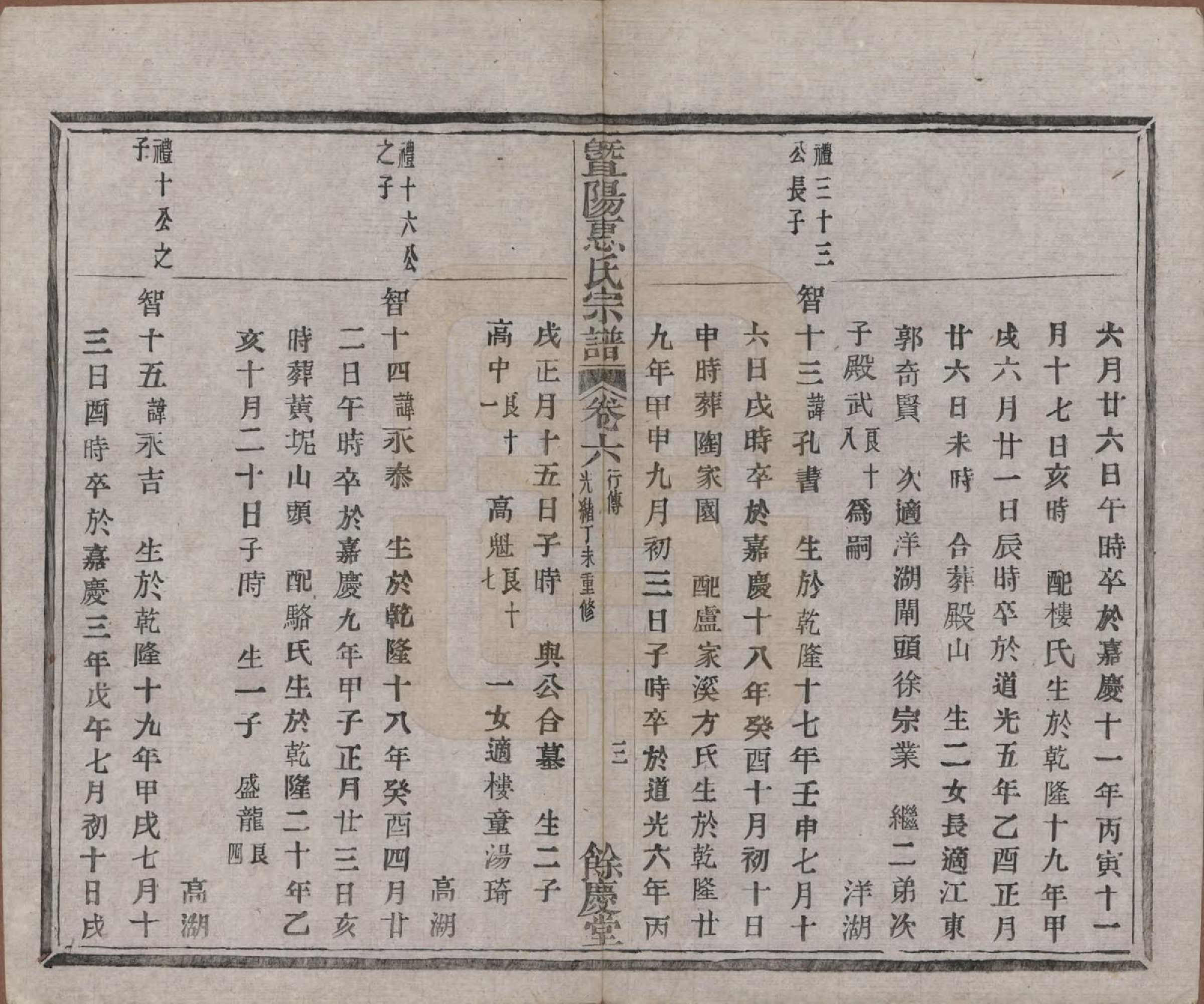 GTJP0647.惠.浙江诸暨.暨阳惠氏宗谱六卷.清光绪三十三年（1907）_006.pdf_第3页