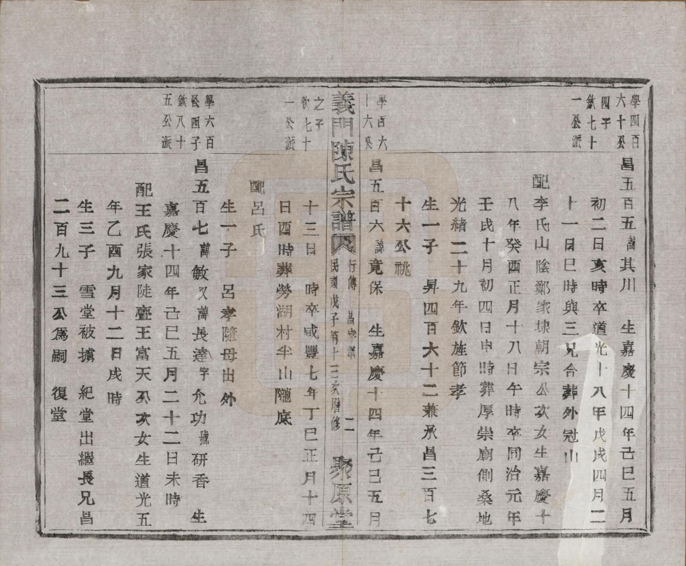 GTJP0141.陈.浙江诸暨.义门陈氏宗谱一百卷.民国三十八年（1949）_082.pdf_第3页