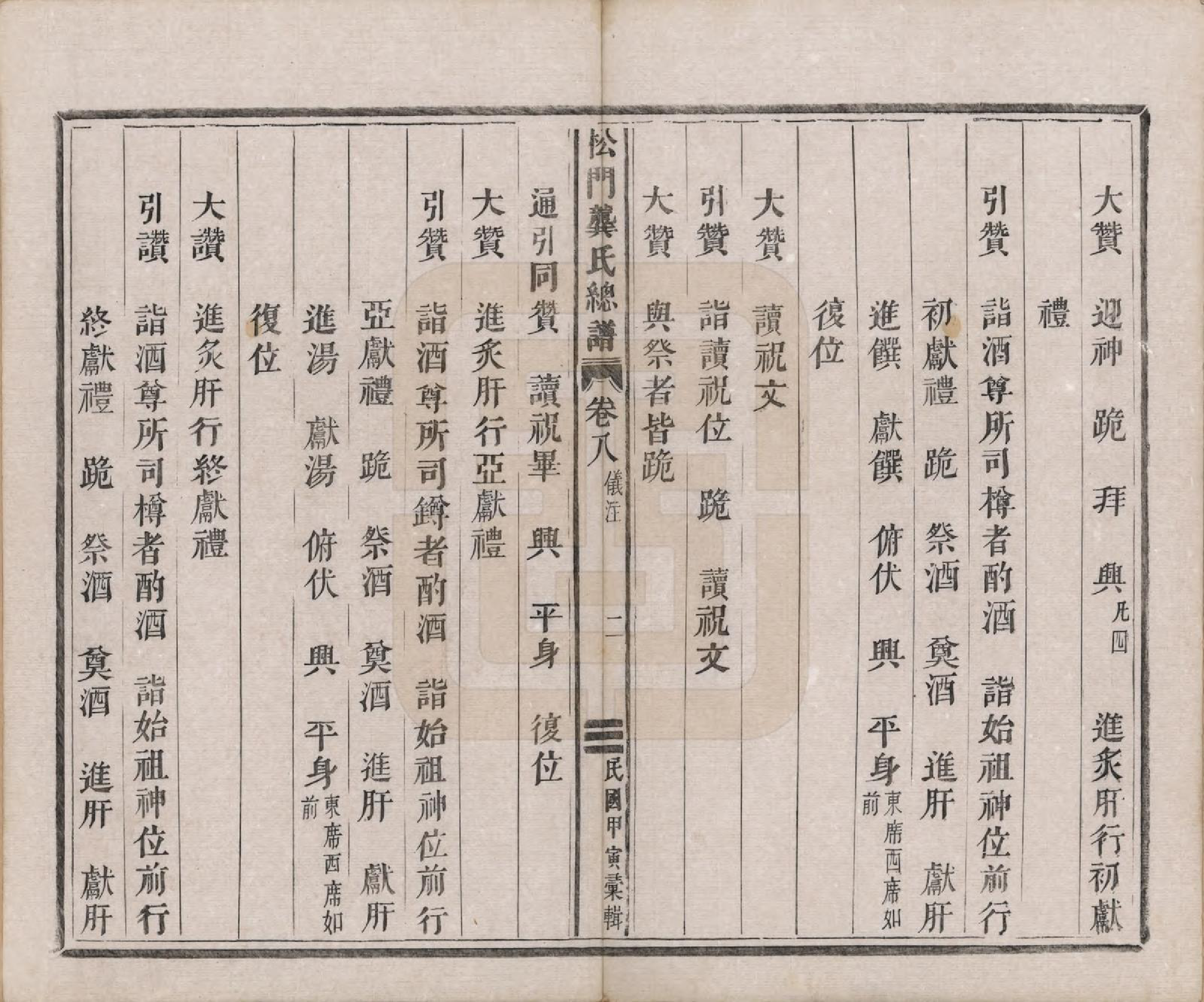 GTJP0411.龚.浙江义乌.松门龚氏总谱十卷.民国三年（1914）_008.pdf_第2页