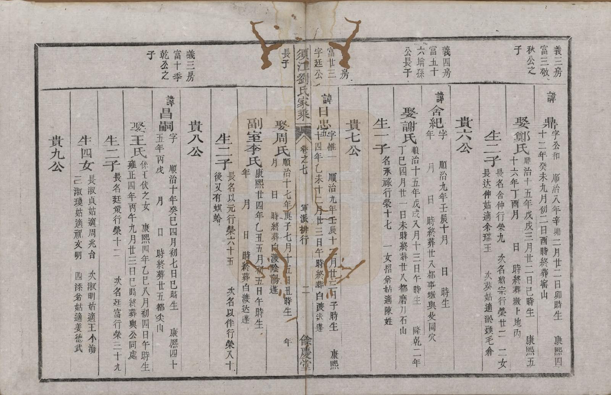 GTJP0987.刘.浙江江山.须江刘氏家乘.清同治六年(1867)_007.pdf_第2页