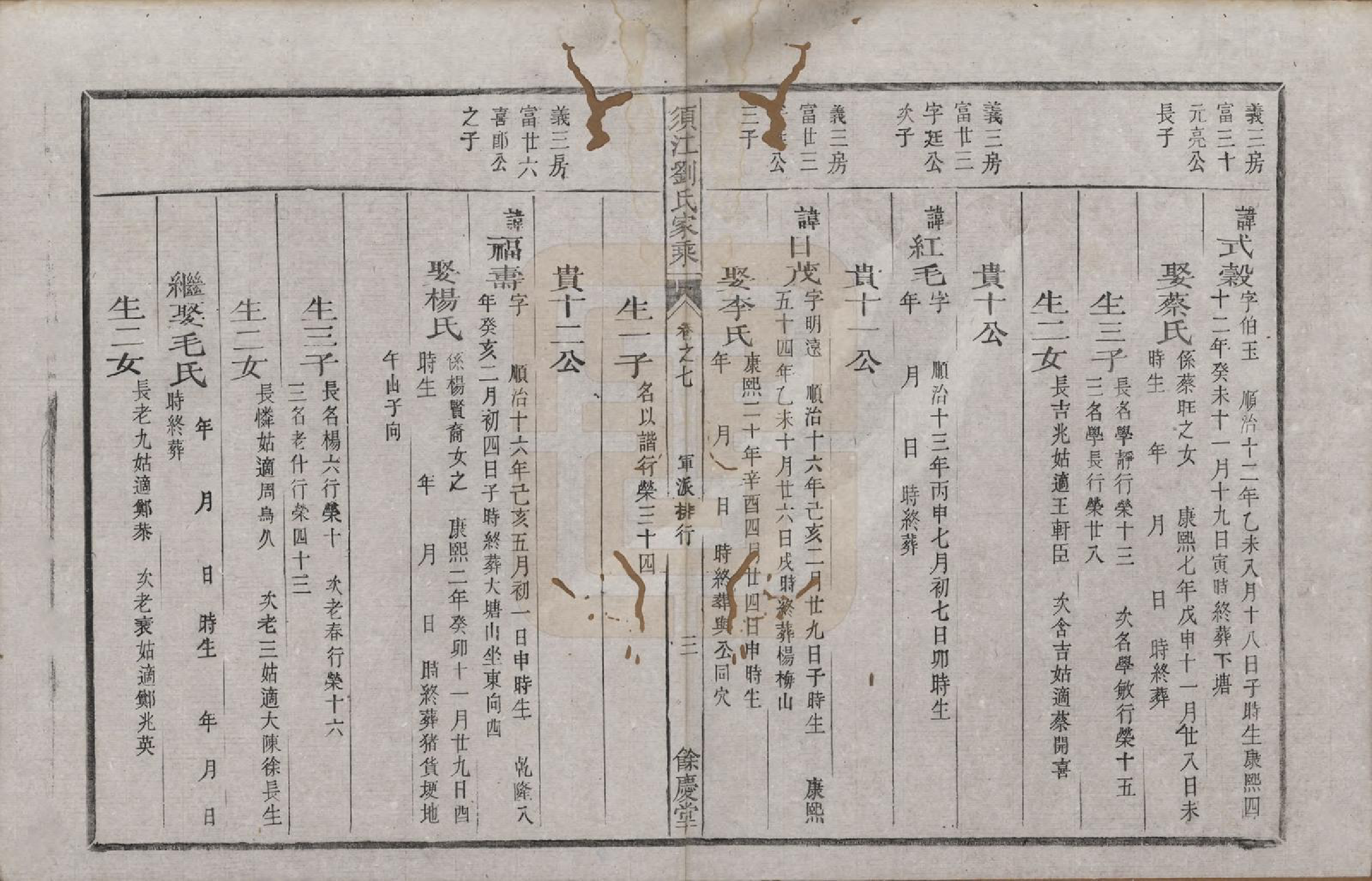 GTJP0987.刘.浙江江山.须江刘氏家乘.清同治六年(1867)_007.pdf_第3页