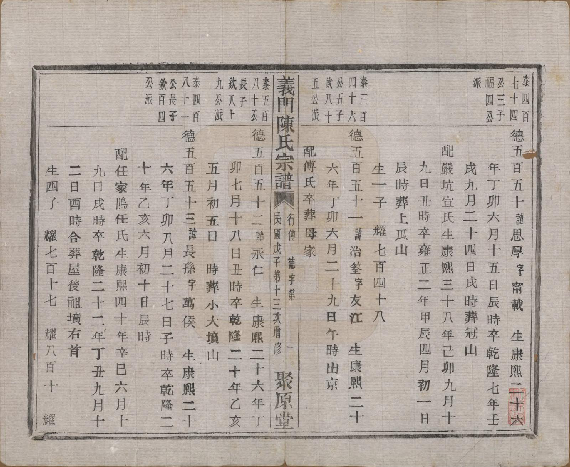 GTJP0141.陈.浙江诸暨.义门陈氏宗谱一百卷.民国三十八年（1949）_061.pdf_第2页