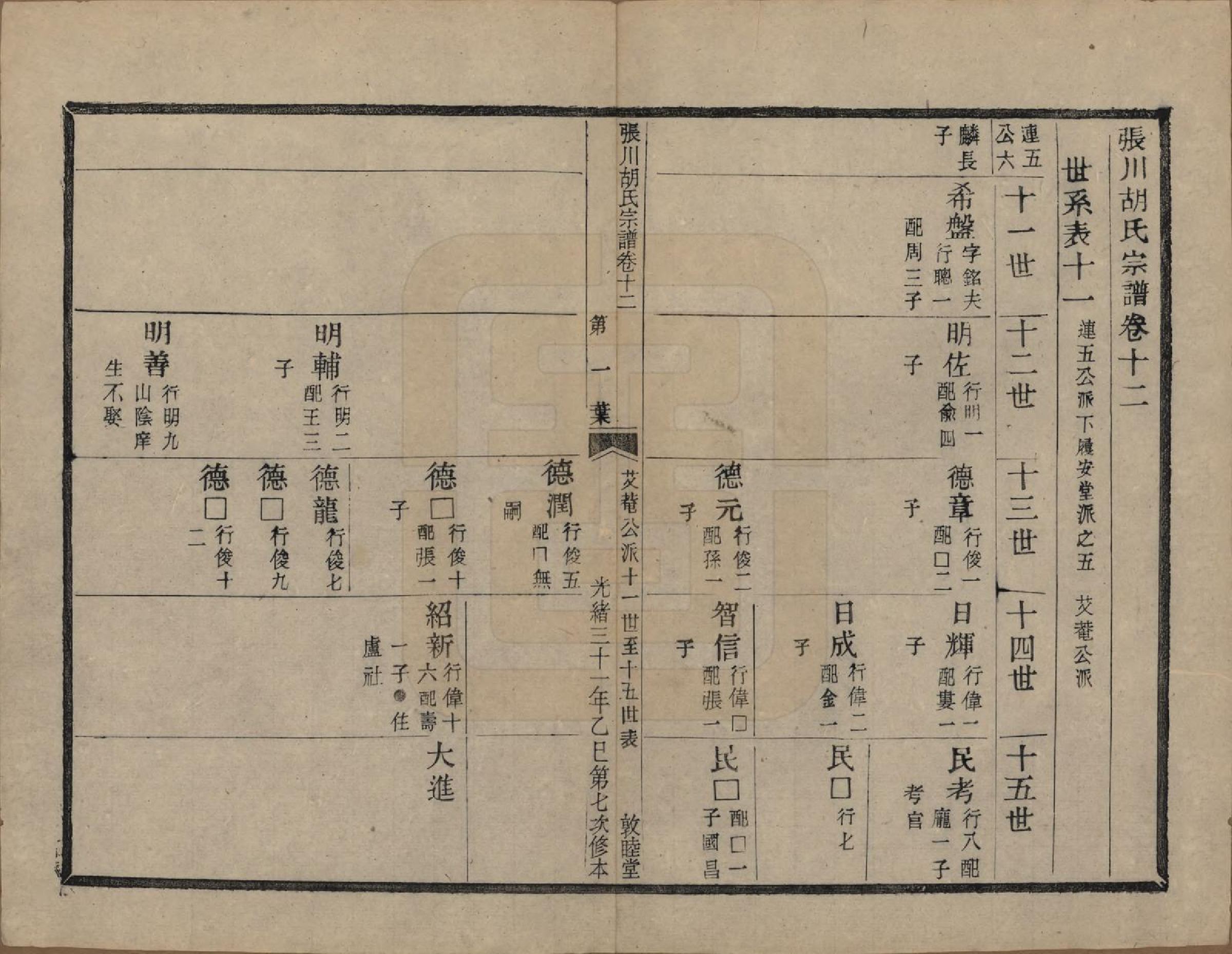 GTJP0537.胡.浙江绍兴.张川胡氏宗谱四十卷.清光绪三十一年（1905）_012.pdf_第2页