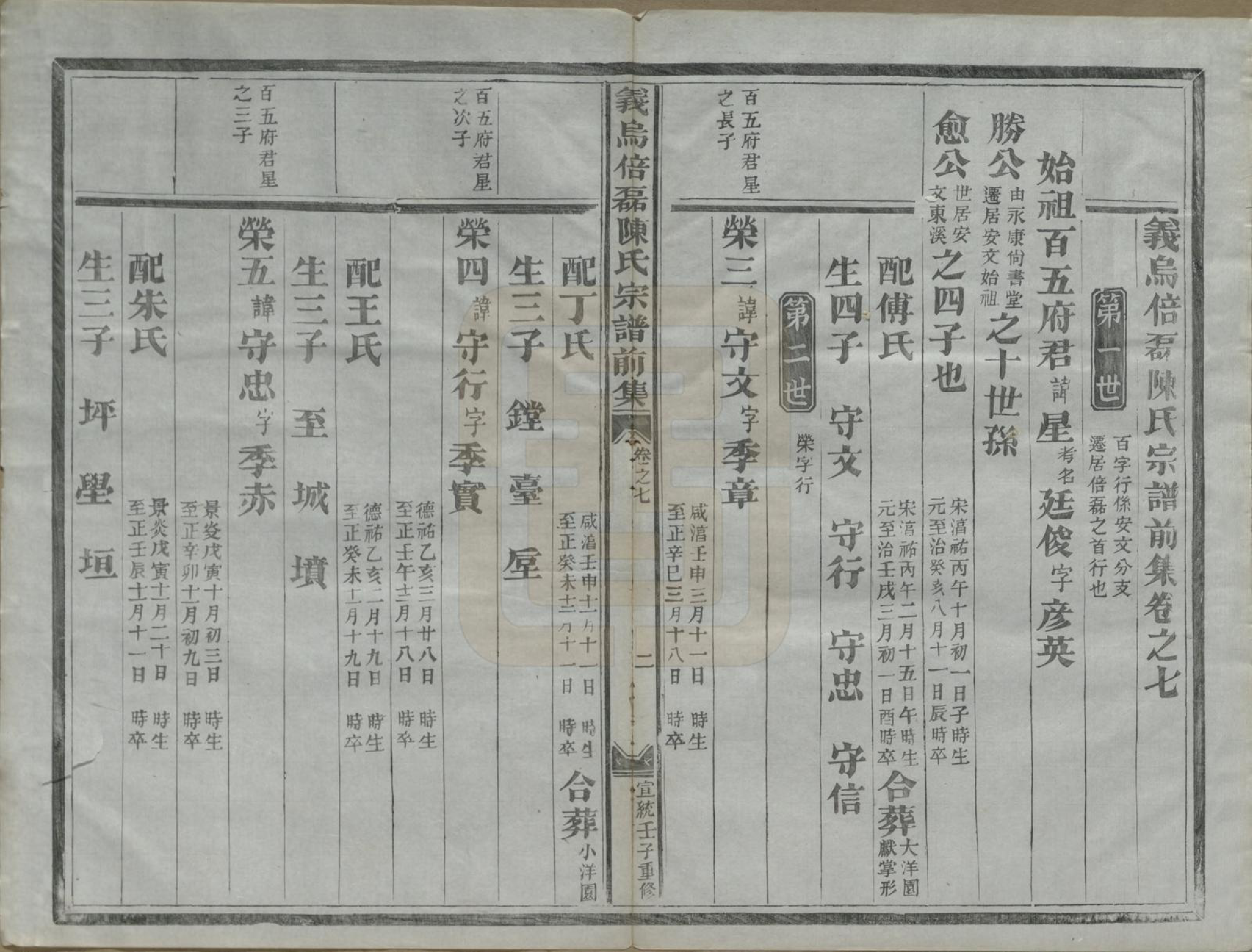 GTJP0172.陈.浙江义乌.倍磊陈氏宗谱前集十四卷.民国元年（1912）_007.pdf_第3页