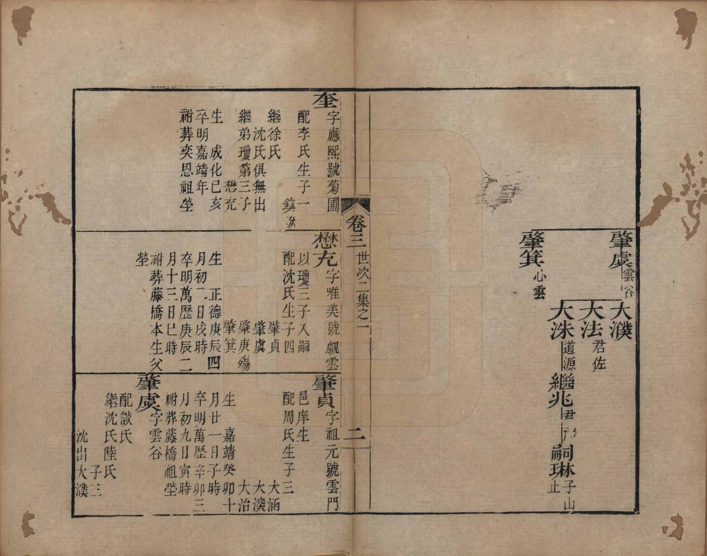 GTJP0092.查.浙江海宁.海宁查氏族谱二十卷.清道光八年(1828)_003.pdf_第2页