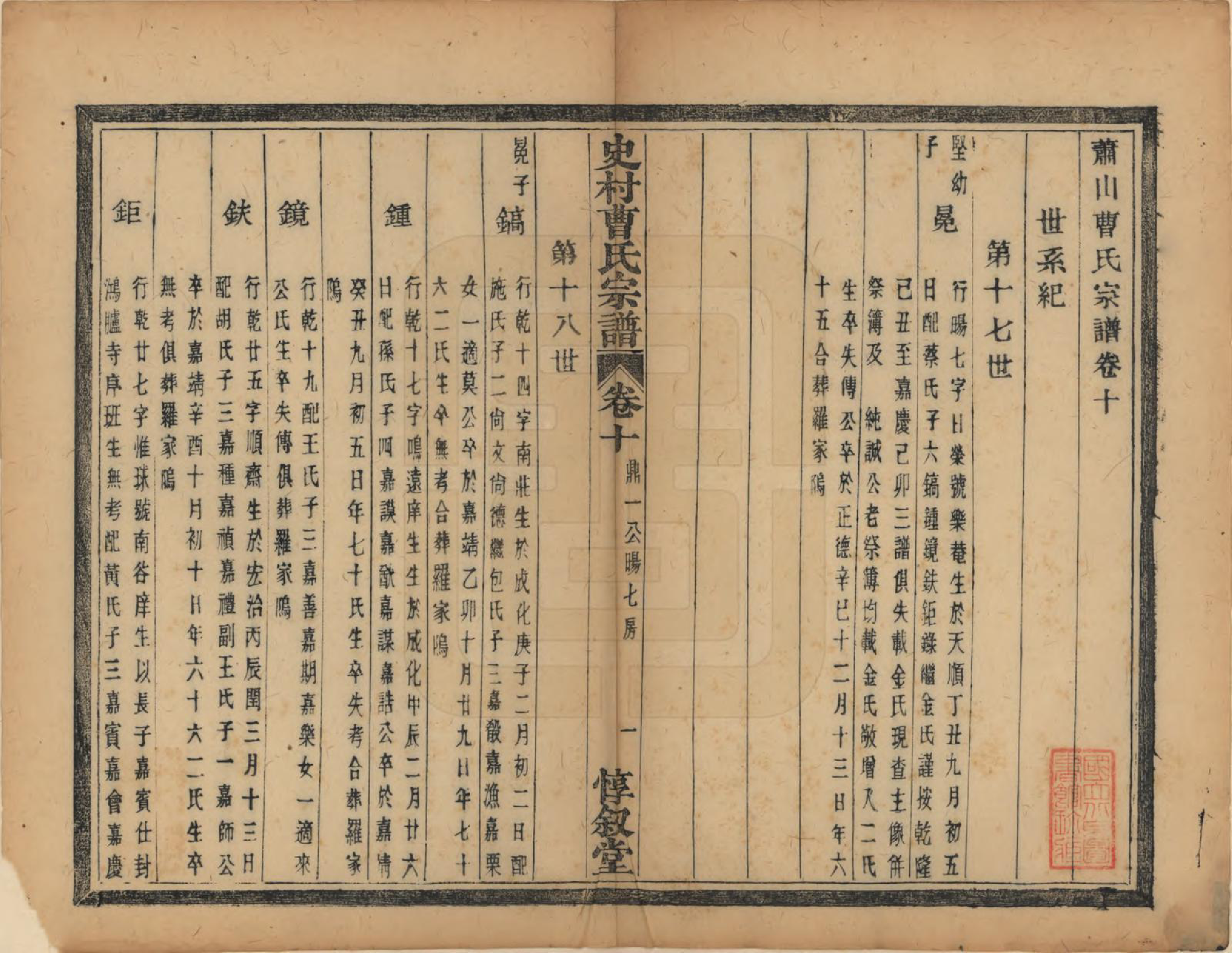 GTJP0056.曹.浙江萧山.萧山史村曹氏宗谱二十五卷.民国三年（1914）_010.pdf_第2页