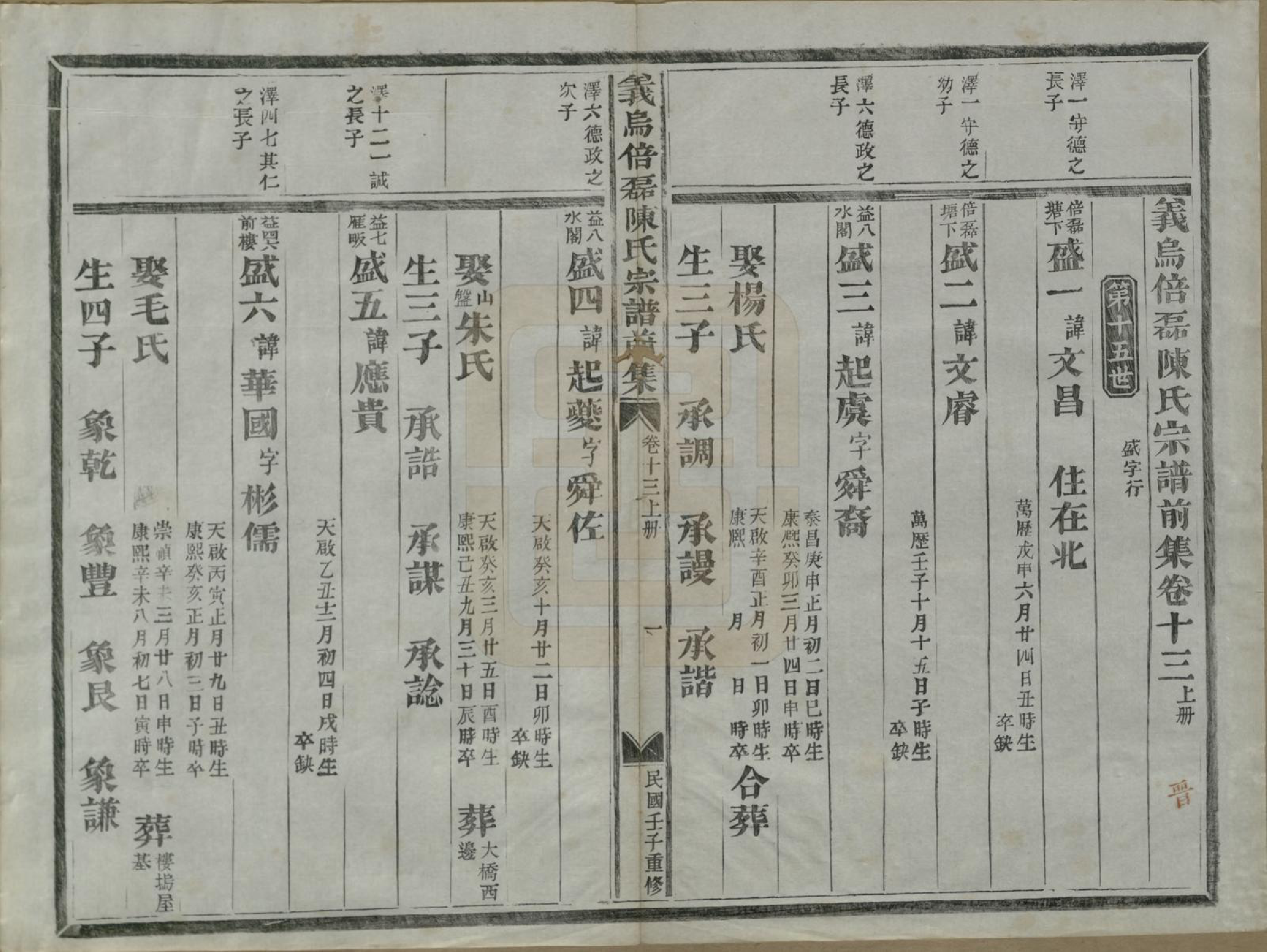 GTJP0172.陈.浙江义乌.倍磊陈氏宗谱前集十四卷.民国元年（1912）_013.pdf_第2页