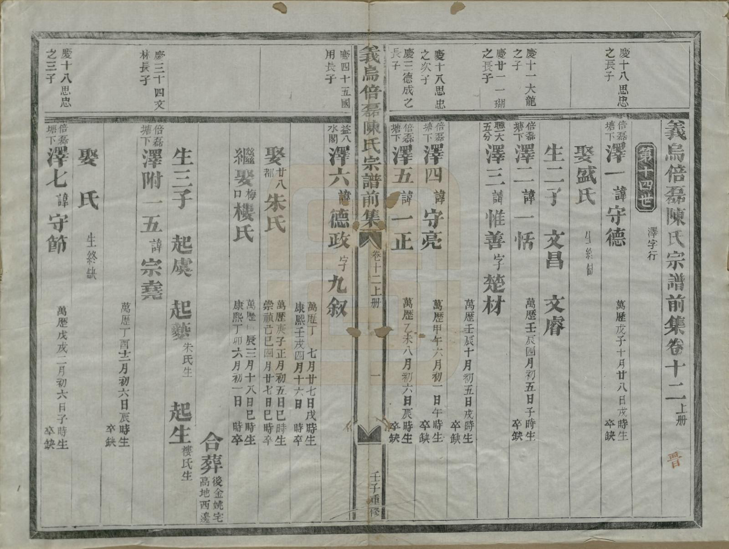 GTJP0172.陈.浙江义乌.倍磊陈氏宗谱前集十四卷.民国元年（1912）_012.pdf_第2页