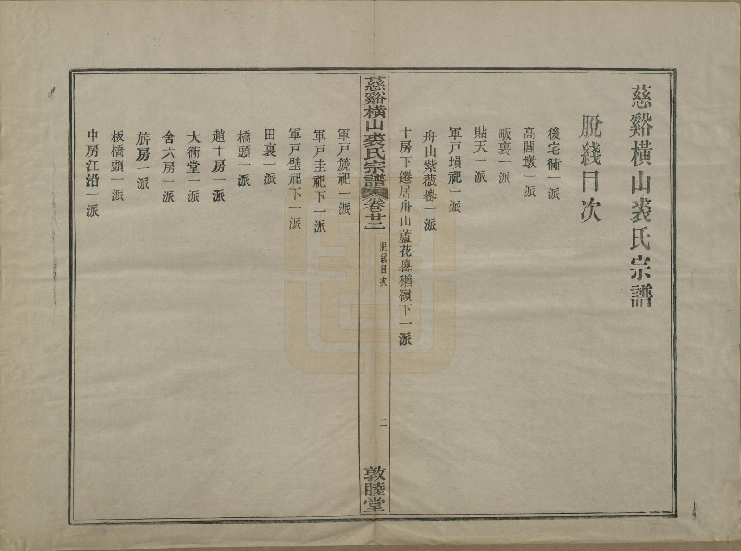 GTJP1213.裘.浙江慈谿.慈谿横山裘氏宗谱二十六卷.民国三十八年（1949）_022.pdf_第2页